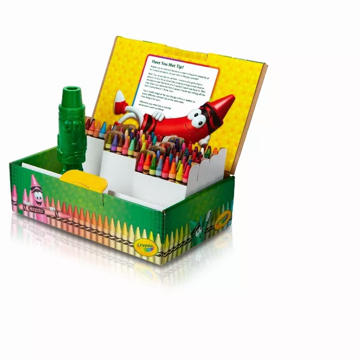 120ct Crayon Set with Crayon Sharpener