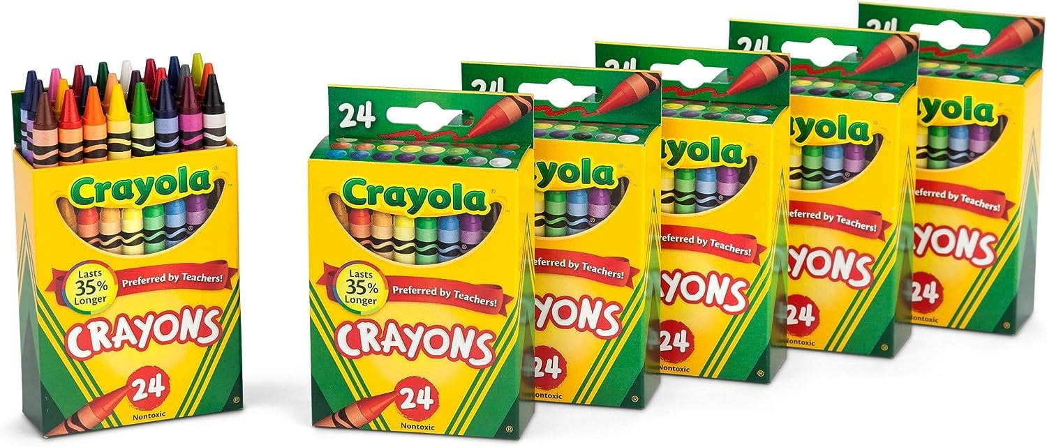 Crayola Classic Color Crayons 24ct. Pack of 6