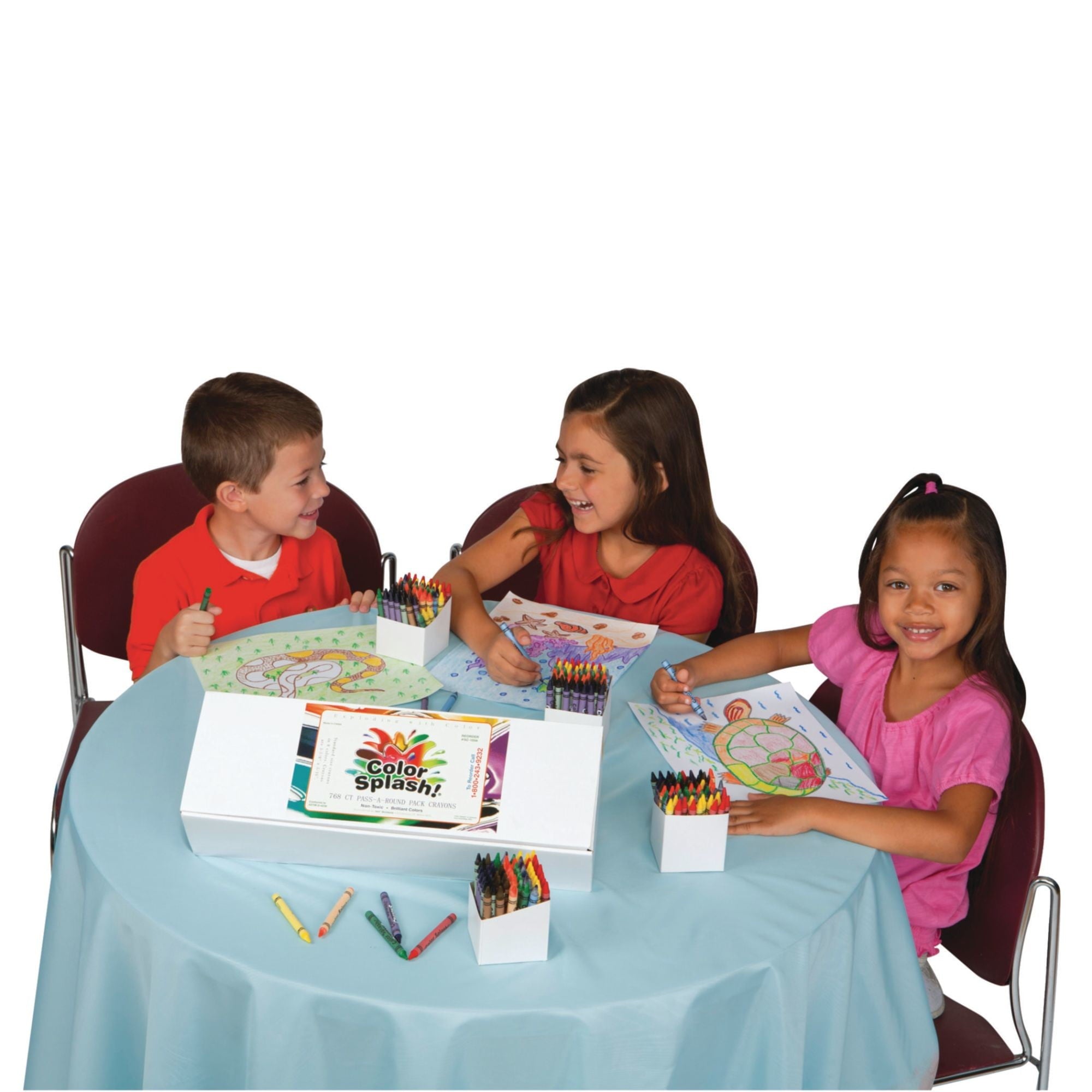 Color Splash!® Crayons PlusPack (Box of 768)