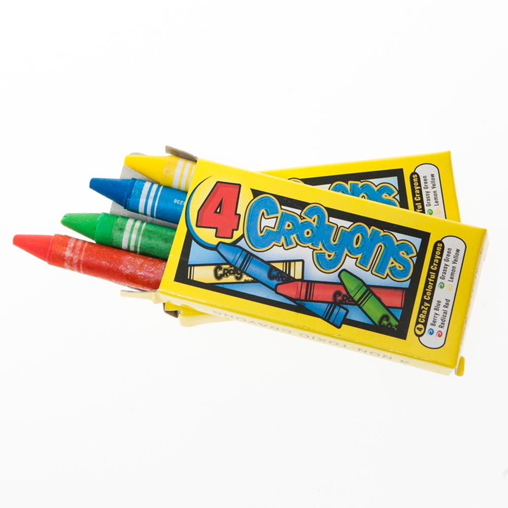 144 Boxes of 4 Crayons