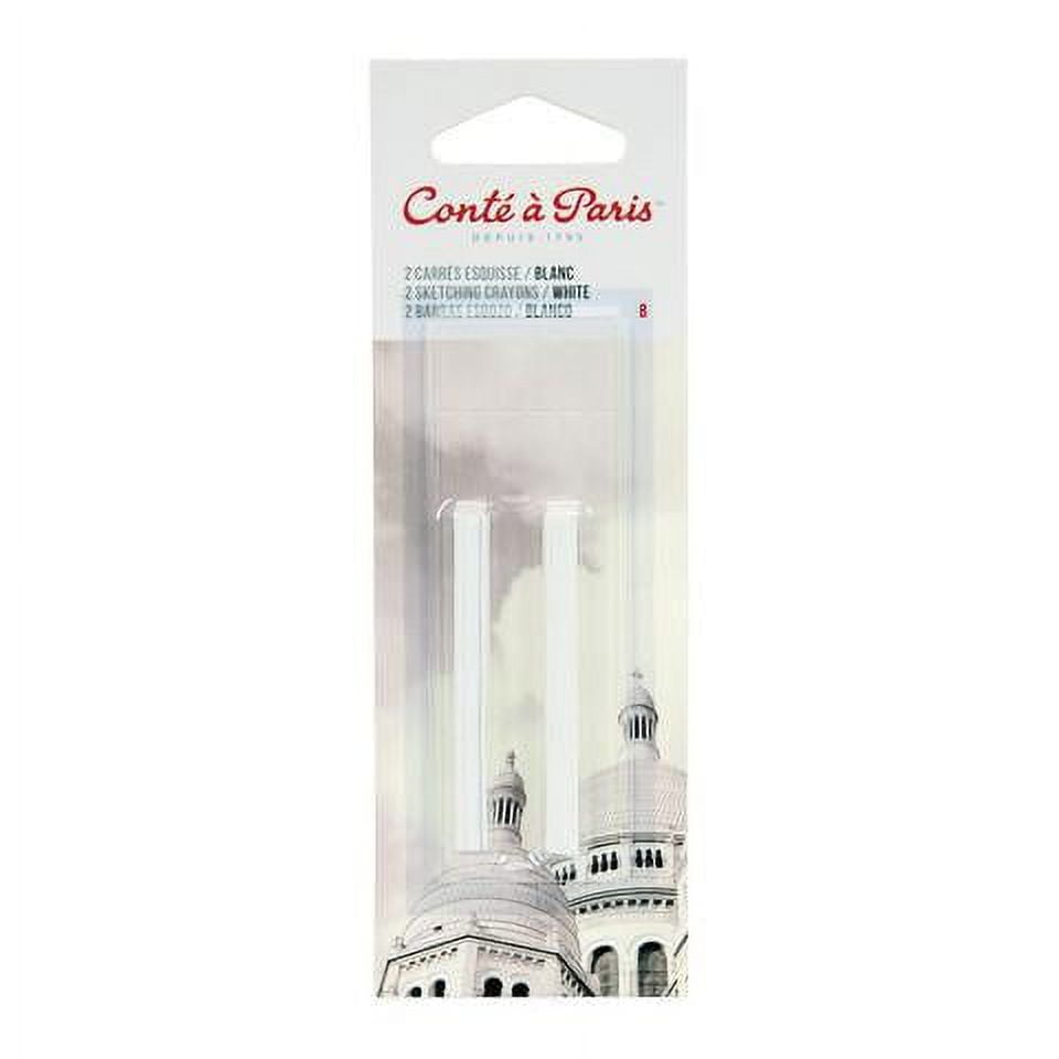 Conte Conté Crayon Pack, Black, 2B