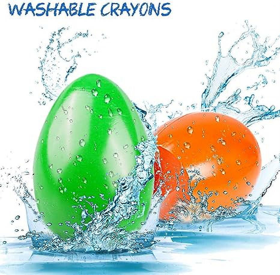 Adofi Easter Egg Toddler Crayons, 9 Colors