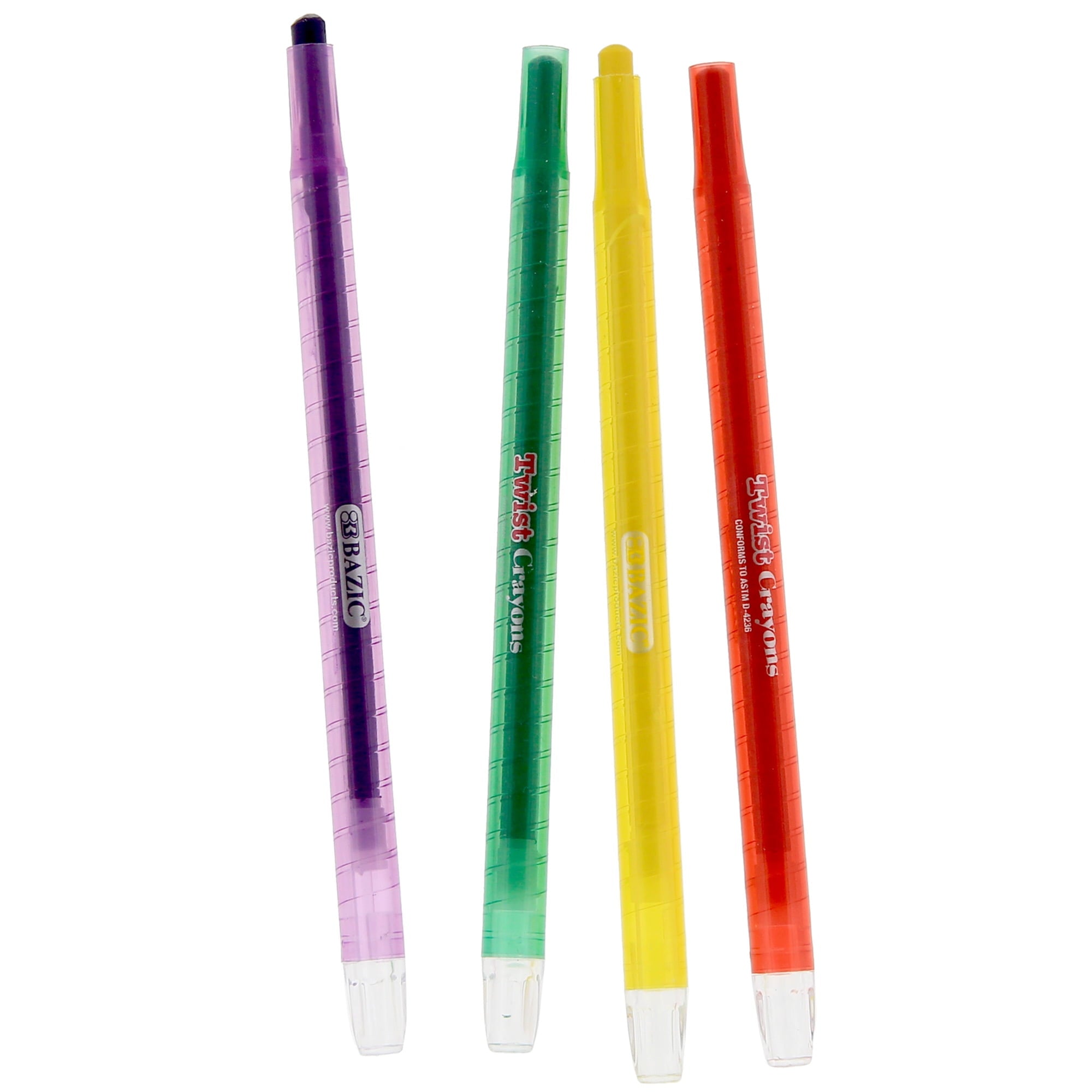BAZIC 8 Color Premium Jumbo Triangle Crayons