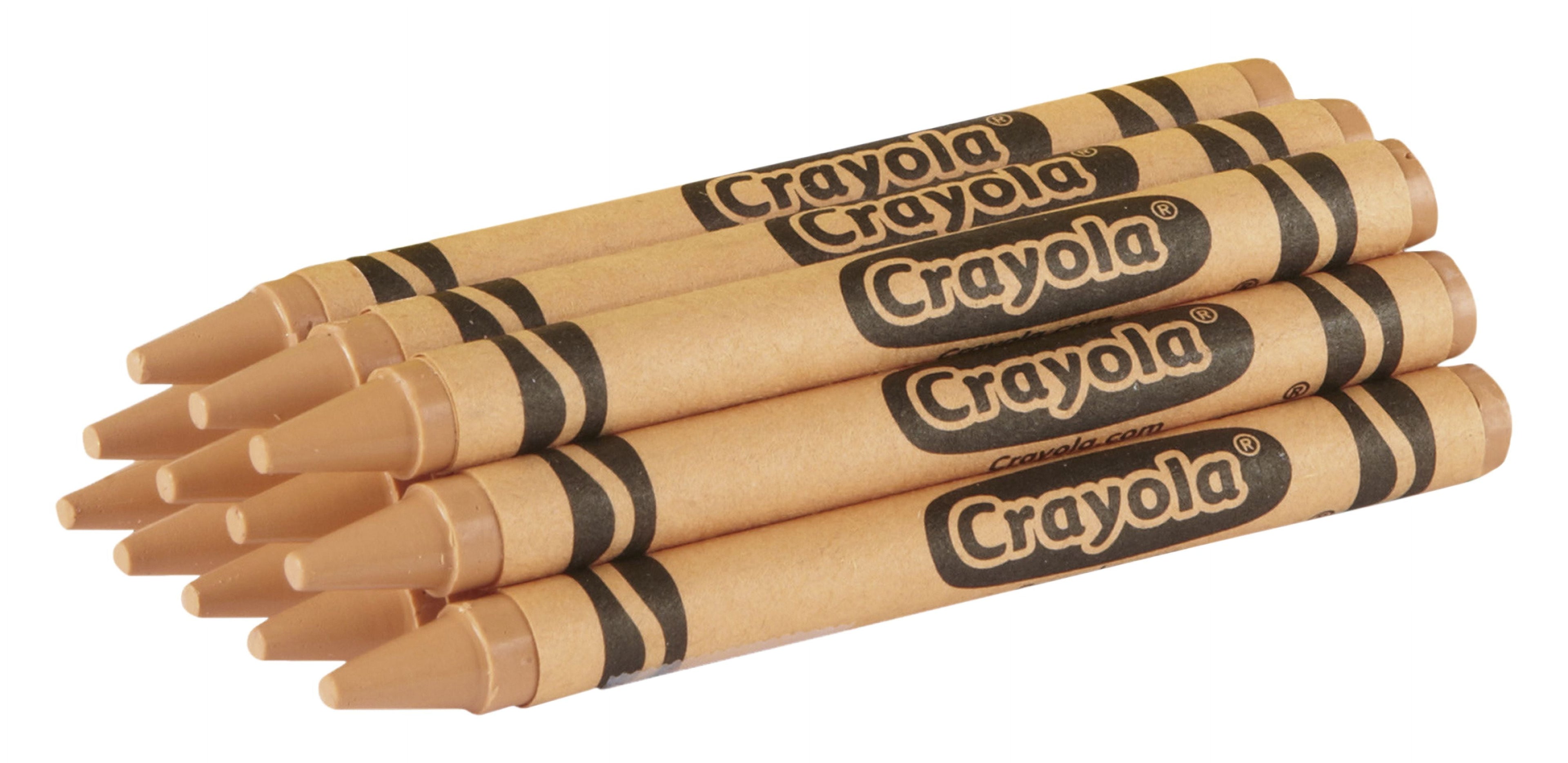 Bineysmith 52-0836-033 Bulk Crayons, Peach - Box of 12