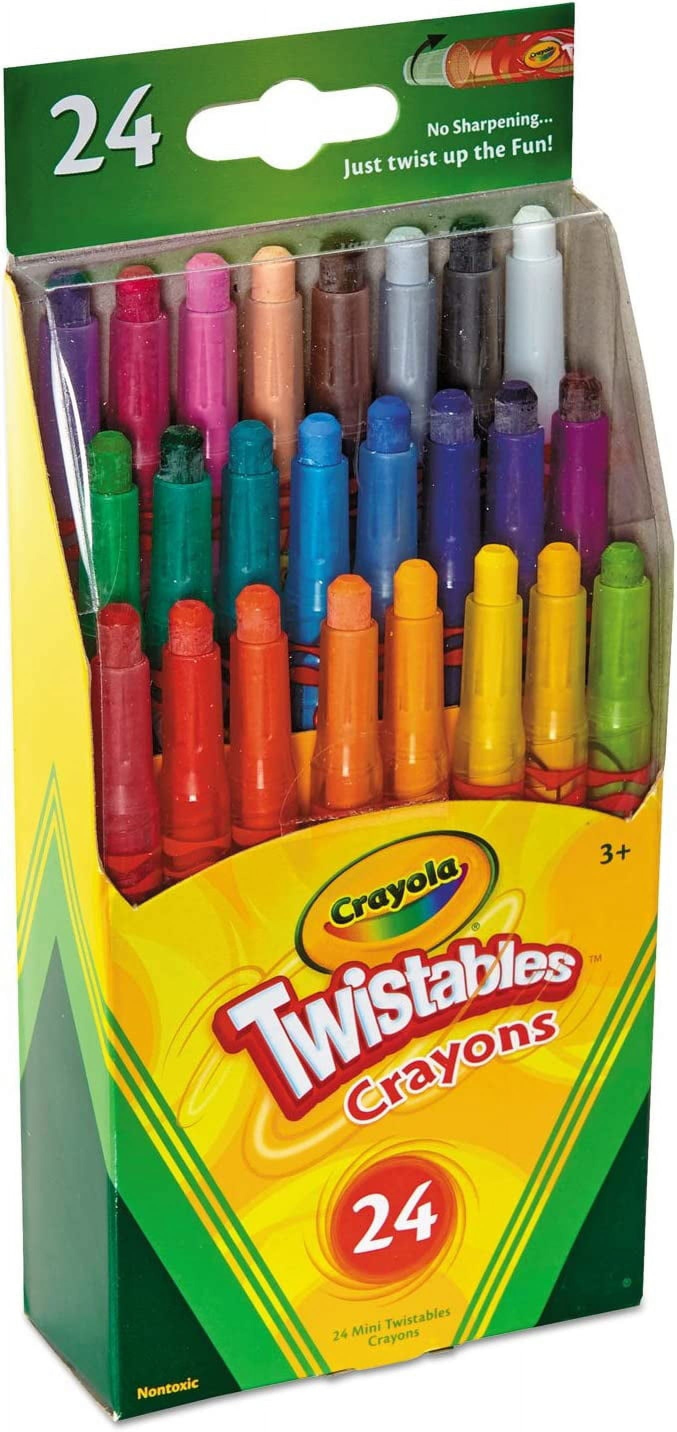 Crayola  Mini Twistables Crayons 24/Pkg