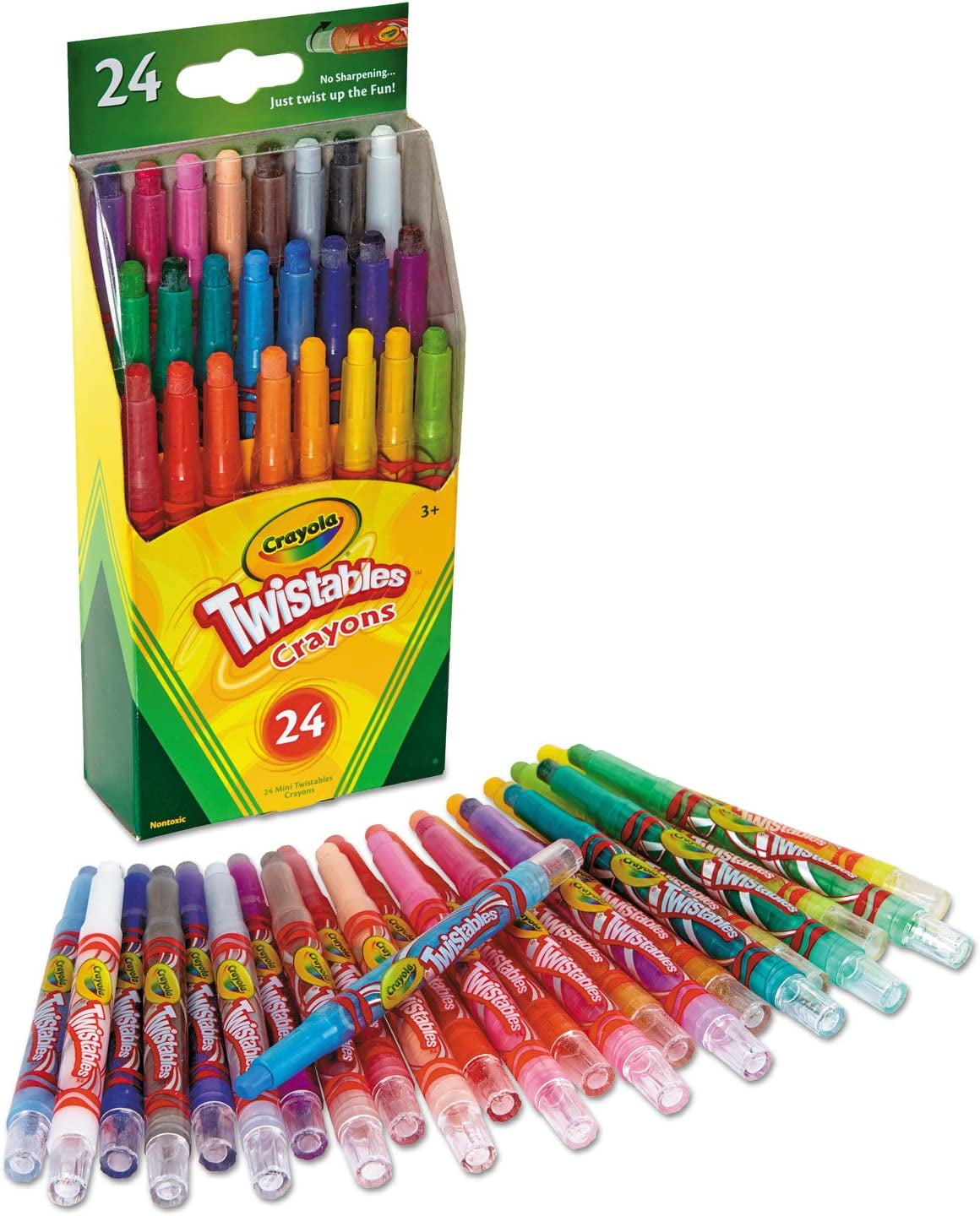 Crayola  Mini Twistables Crayons 24/Pkg