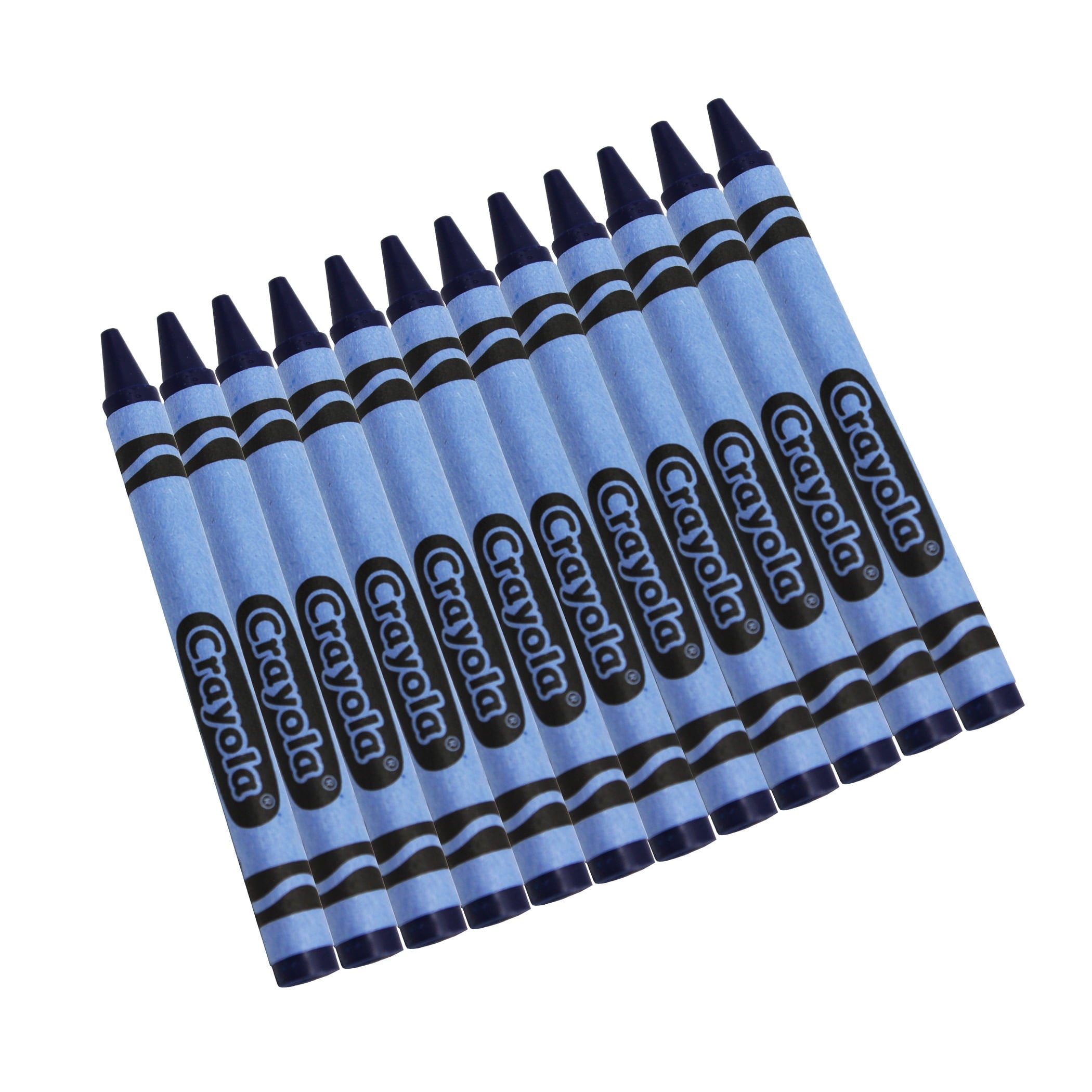 Crayola Bulk Crayons, Blue, Regular Size, 12 Per Box, Set Of 12 Boxes
