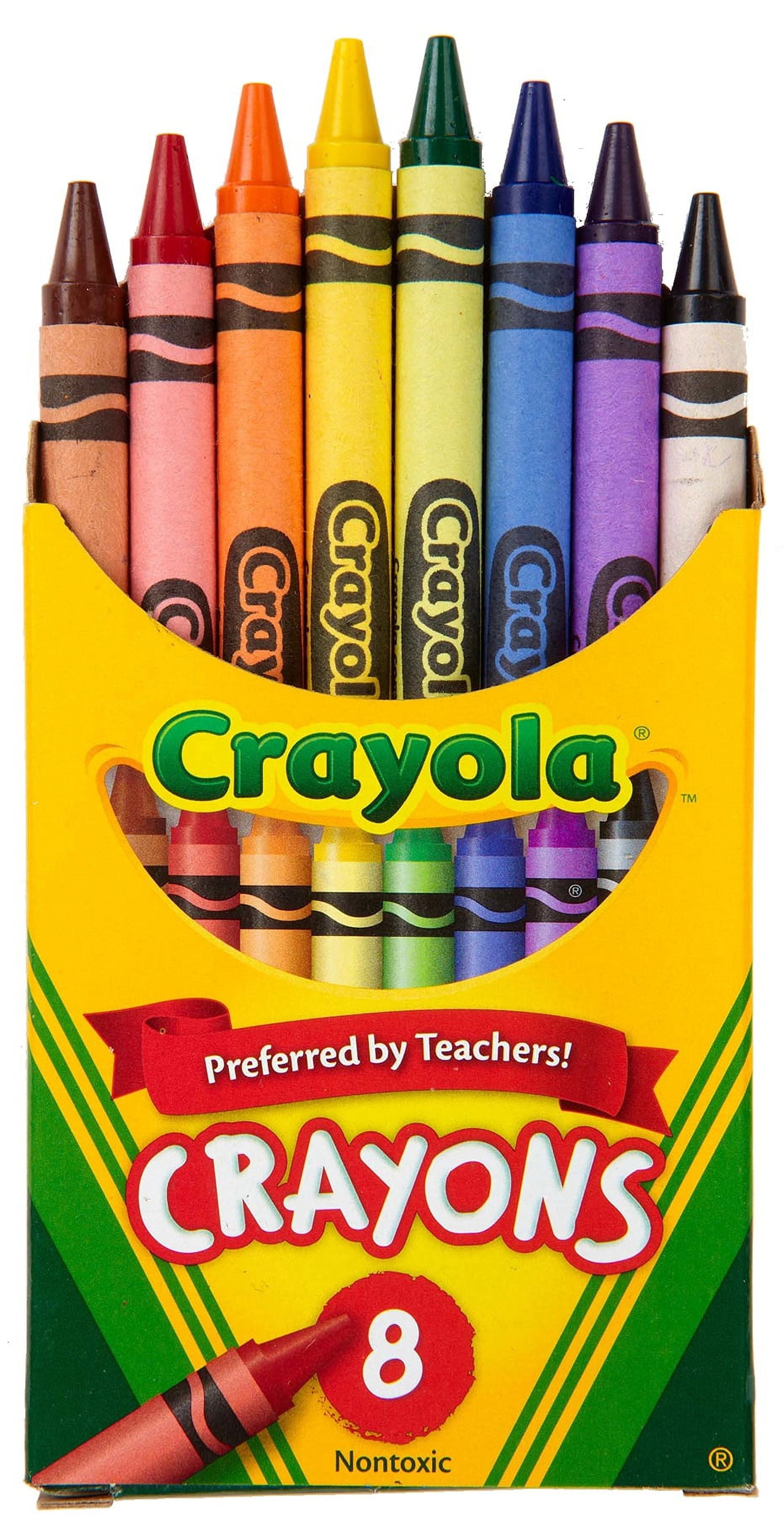 Crayola Classic Color Crayons, Per Box 8 Count, 2