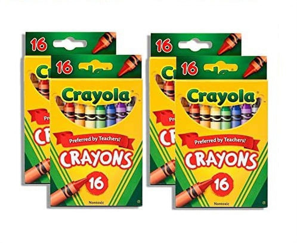 Crayola Classic Color Pack Crayons, 16 Color - 4 pak