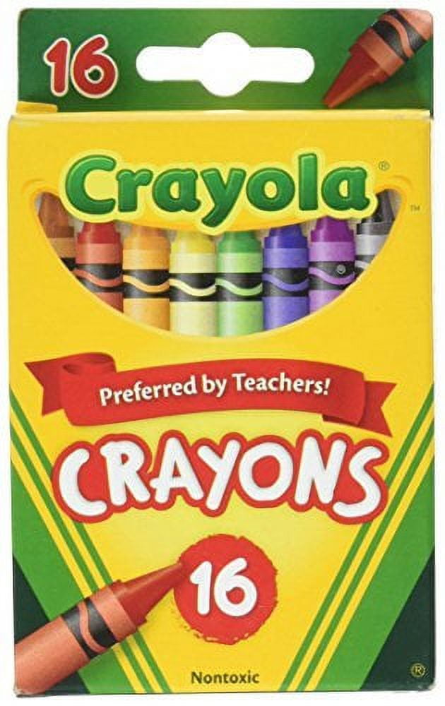 Crayola Classic Color Pack Crayons 16 ea (Pack of 100)