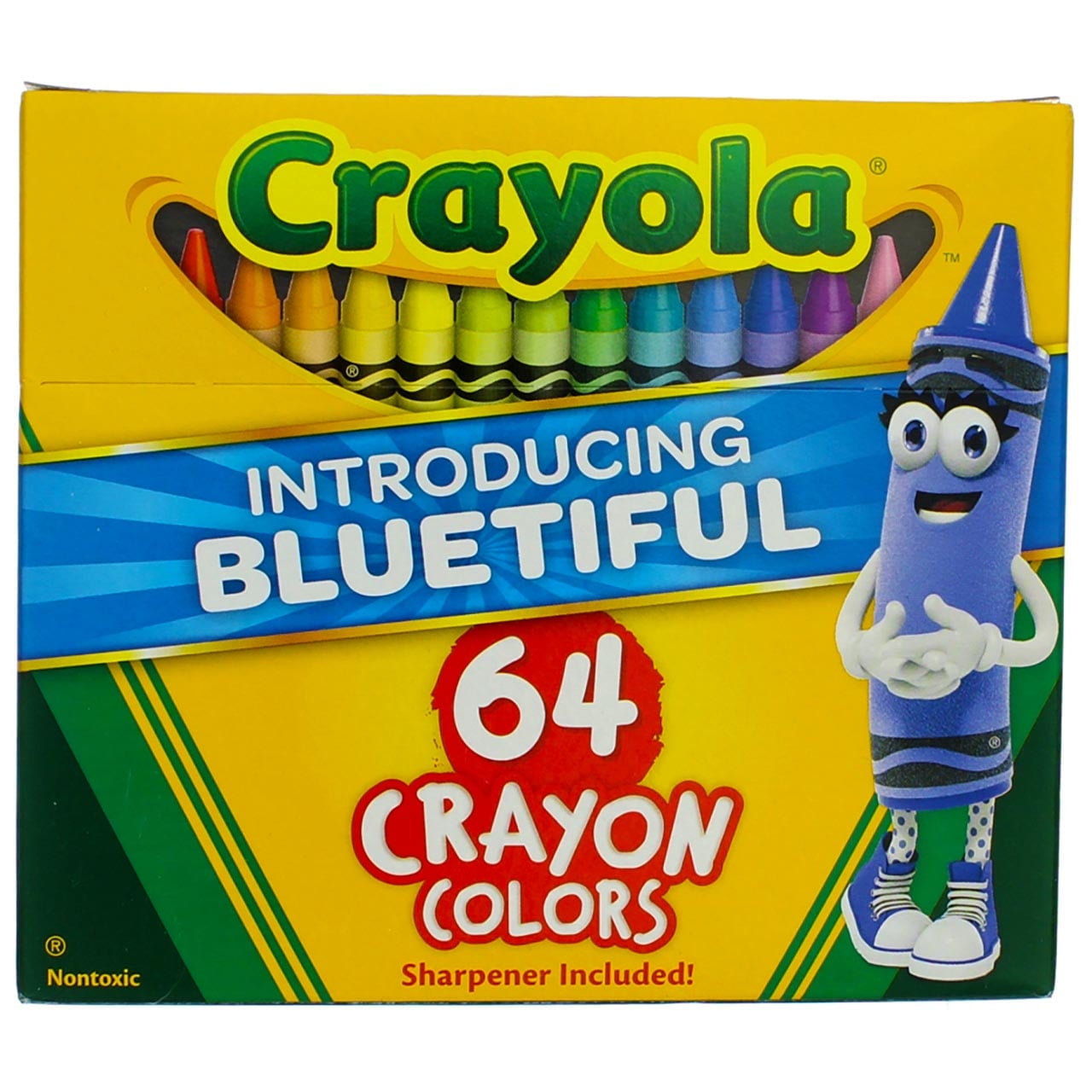 Crayola Classic Color Pack Crayons 64 Colors Box, Pack Of 2