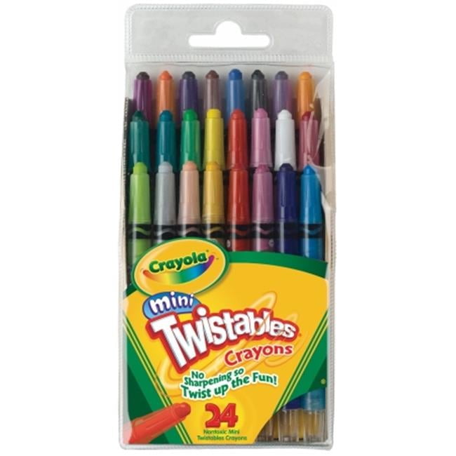 Crayola  Mini Twistables Crayons 24/Pkg