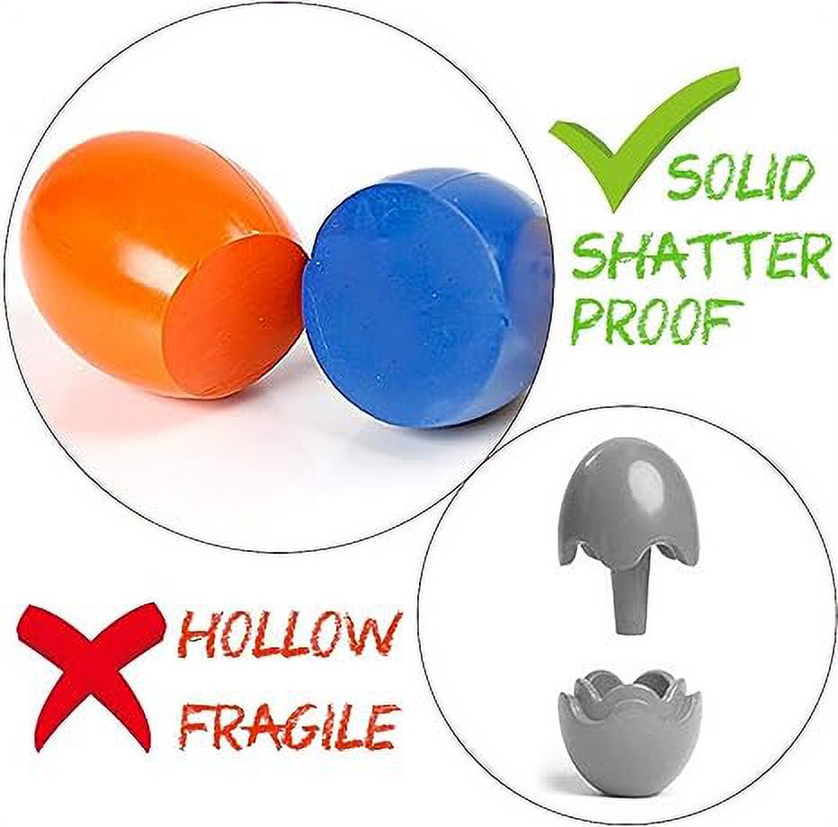 Adofi Easter Egg Toddler Crayons, 9 Colors