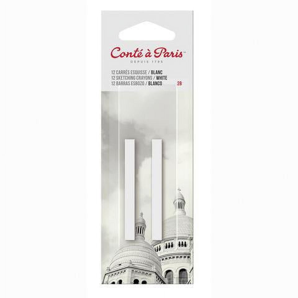 Conte Conté Crayon Pack, Black, 2B
