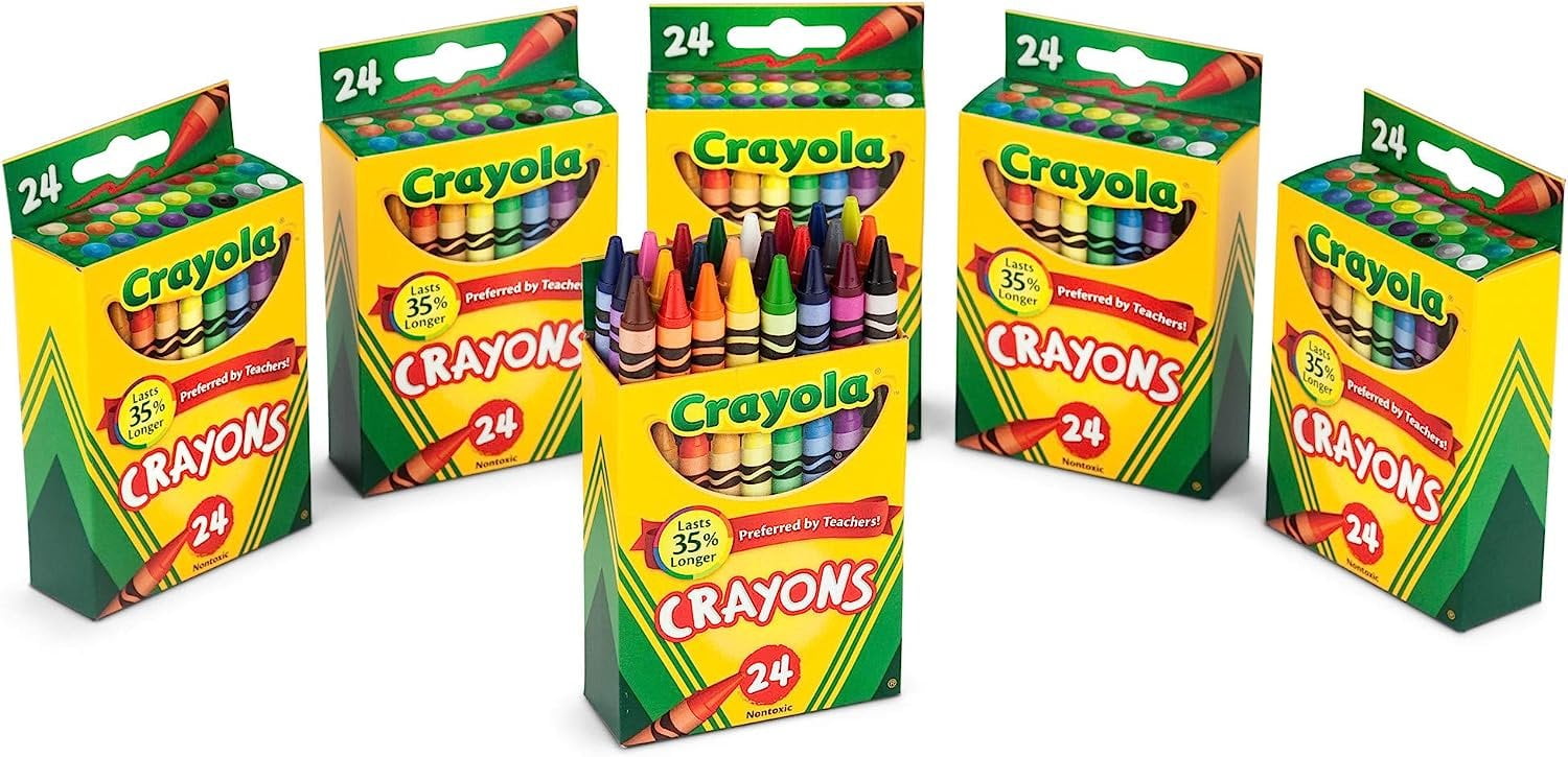 Crayola Classic Color Crayons 24ct. Pack of 6