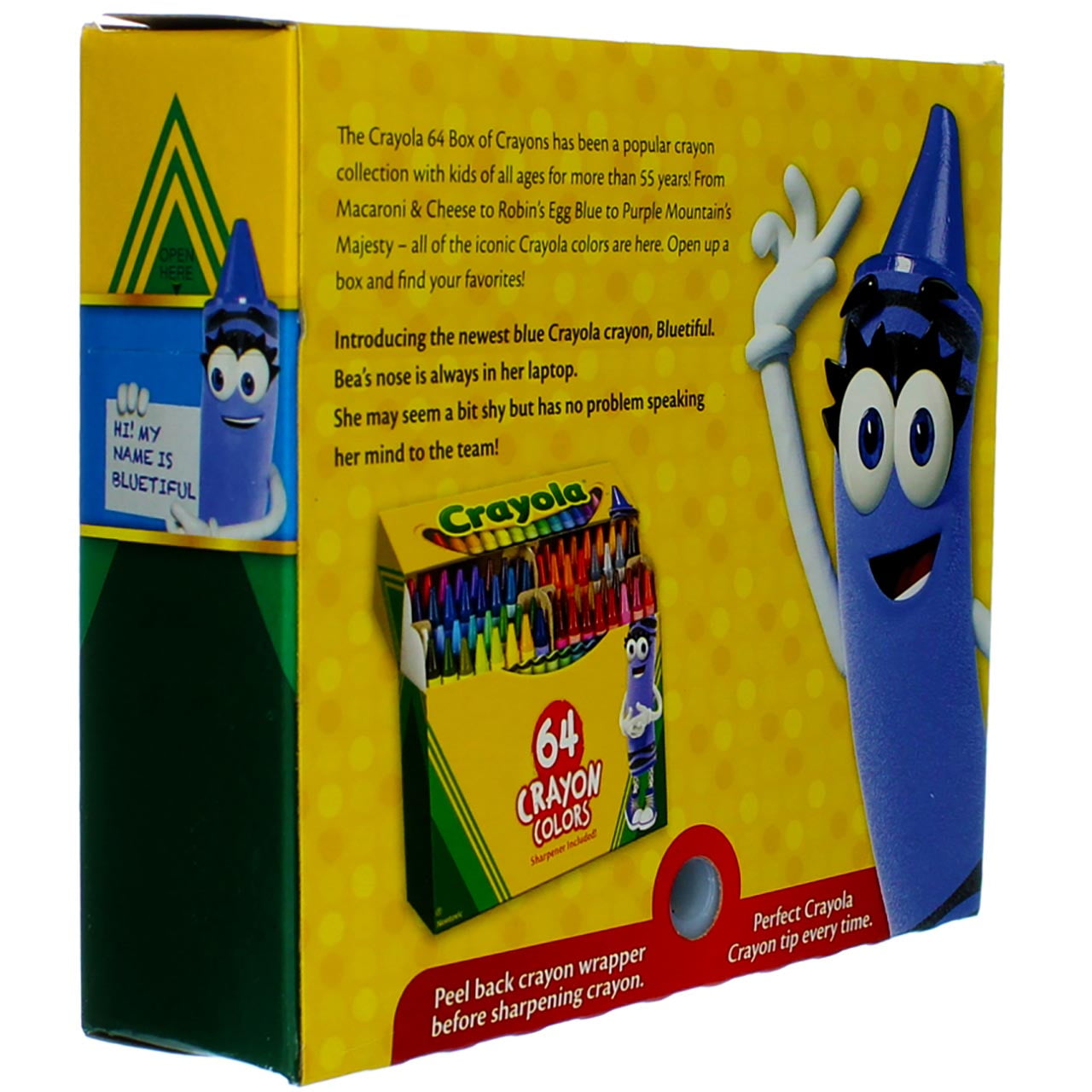 Crayola Classic Color Pack Crayons 64 Colors Box, Pack Of 2