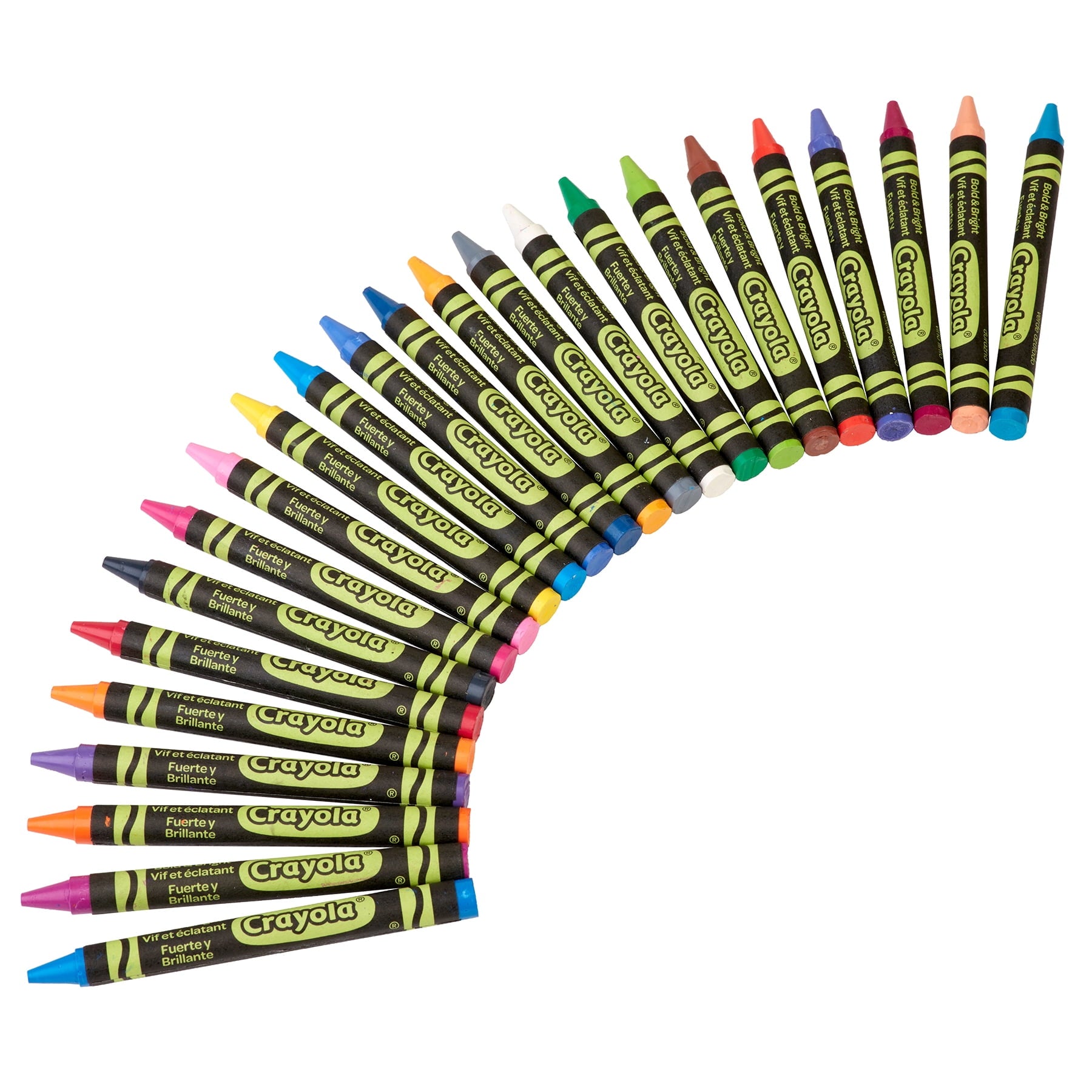 Bold & Bright Construction Paper Crayons 24ct | Bundle of 2 Packs