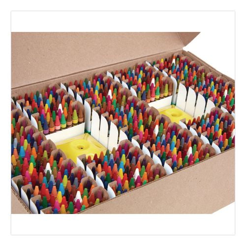 Classpack Regular Crayons, Assorted, 13 Caddies, 832/box | Bundle of 2