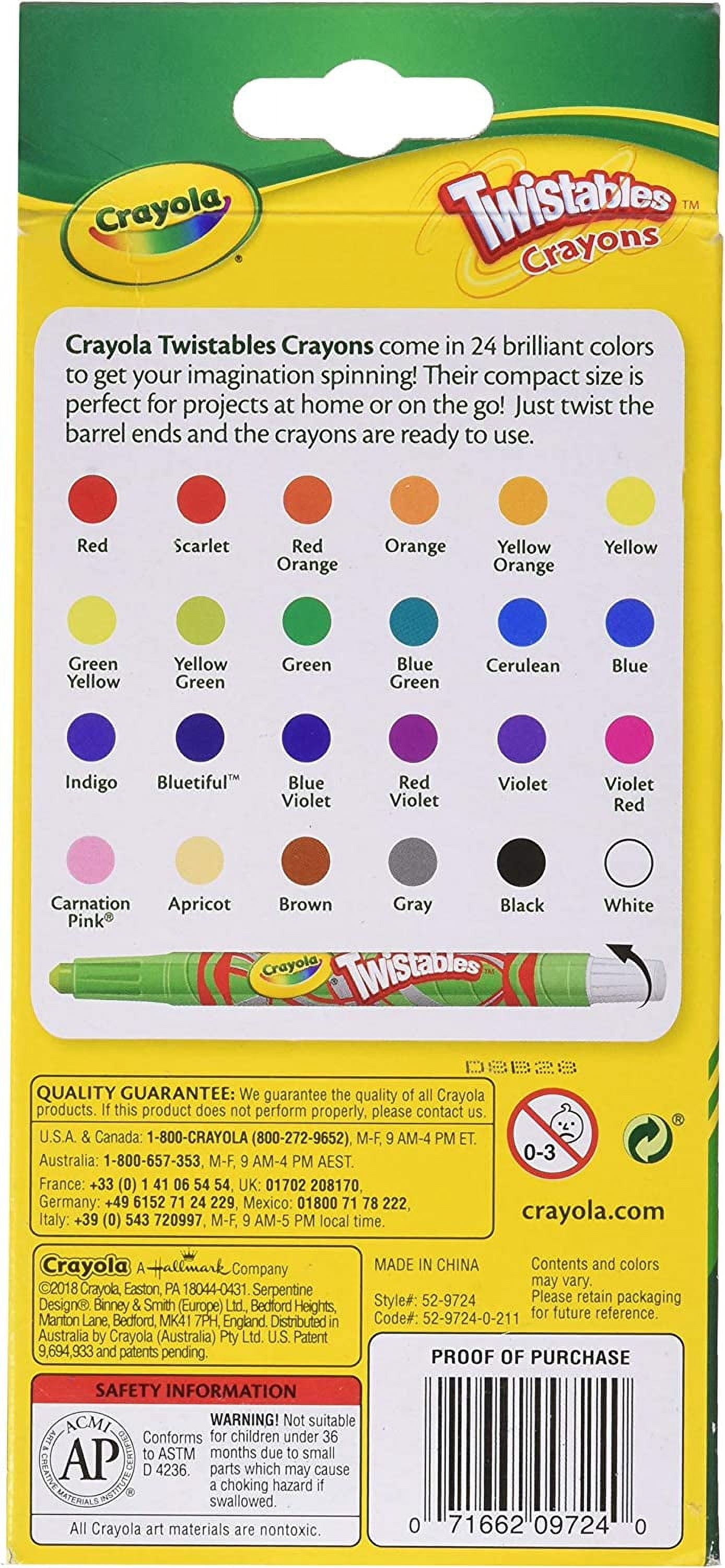 Crayola 9724 Mini Twistables