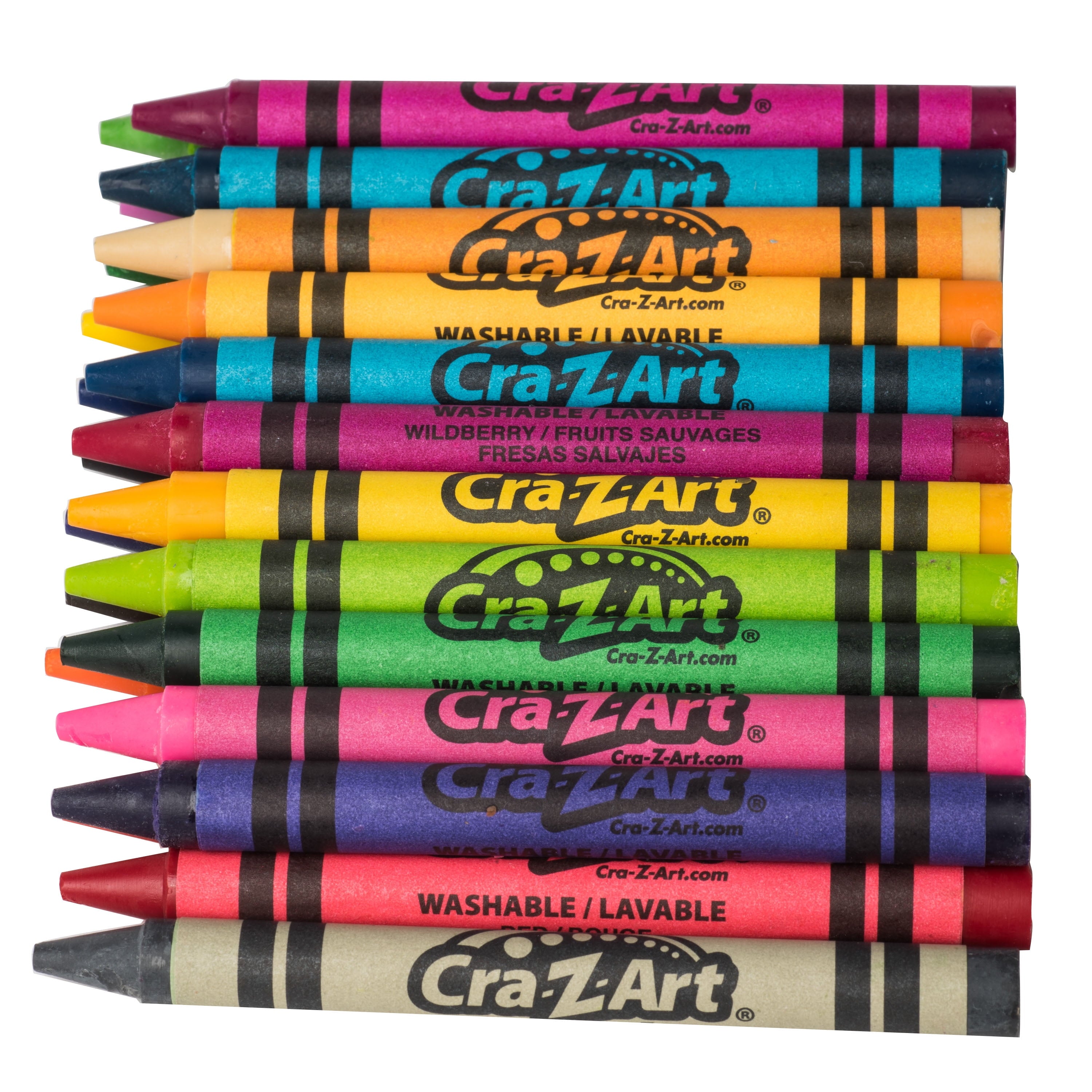 Cra-Z-Art Washable Crayons, 24 Count