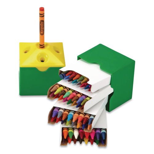 Classpack Regular Crayons, Assorted, 13 Caddies, 832/box | Bundle of 2