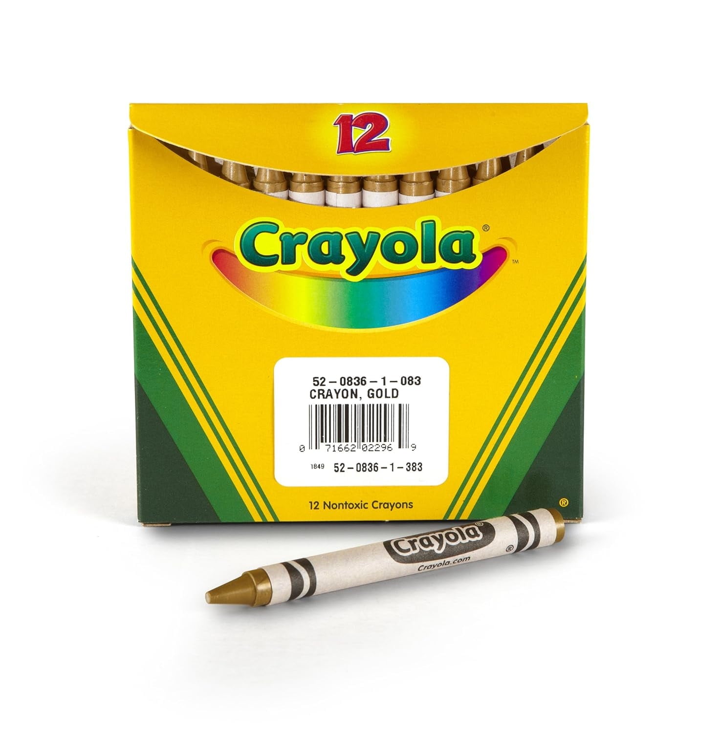 Crayola Bulk Crayons Gold, 2 Multi Colored