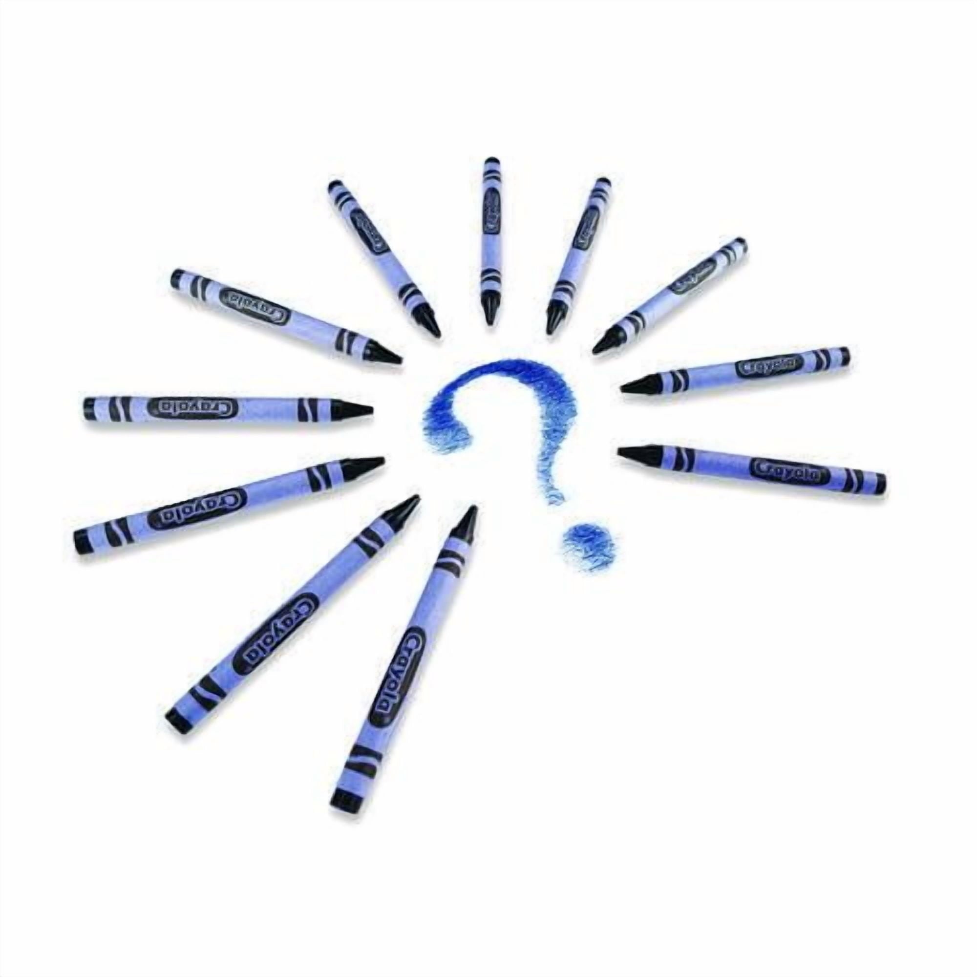 Bulk Crayons, Blue, 12/box | Bundle of 2