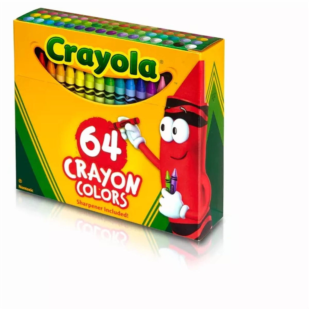64ct Classic Crayons with Sharpener