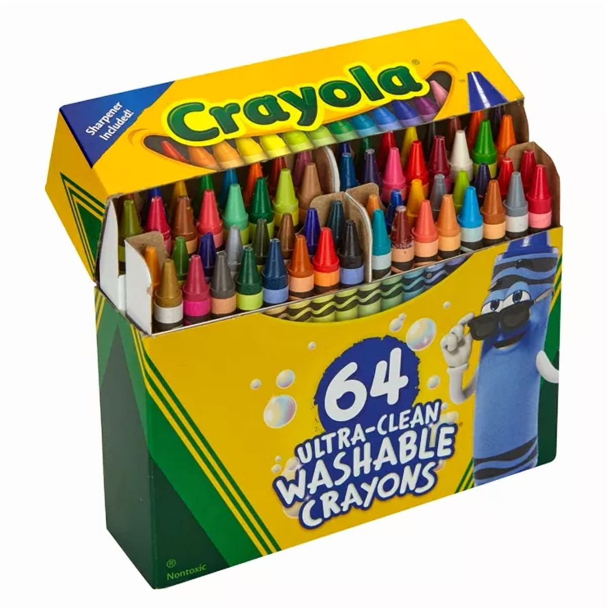 64ct Ultra Clean Washable Crayons