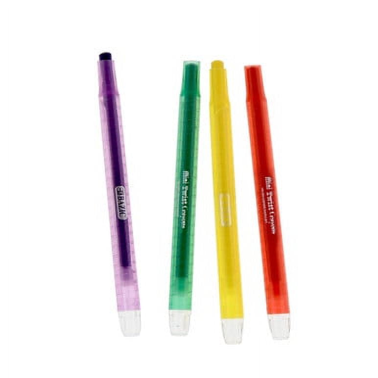 BAZIC 10 Color Mini Propelling Crayons [2505] [2505]