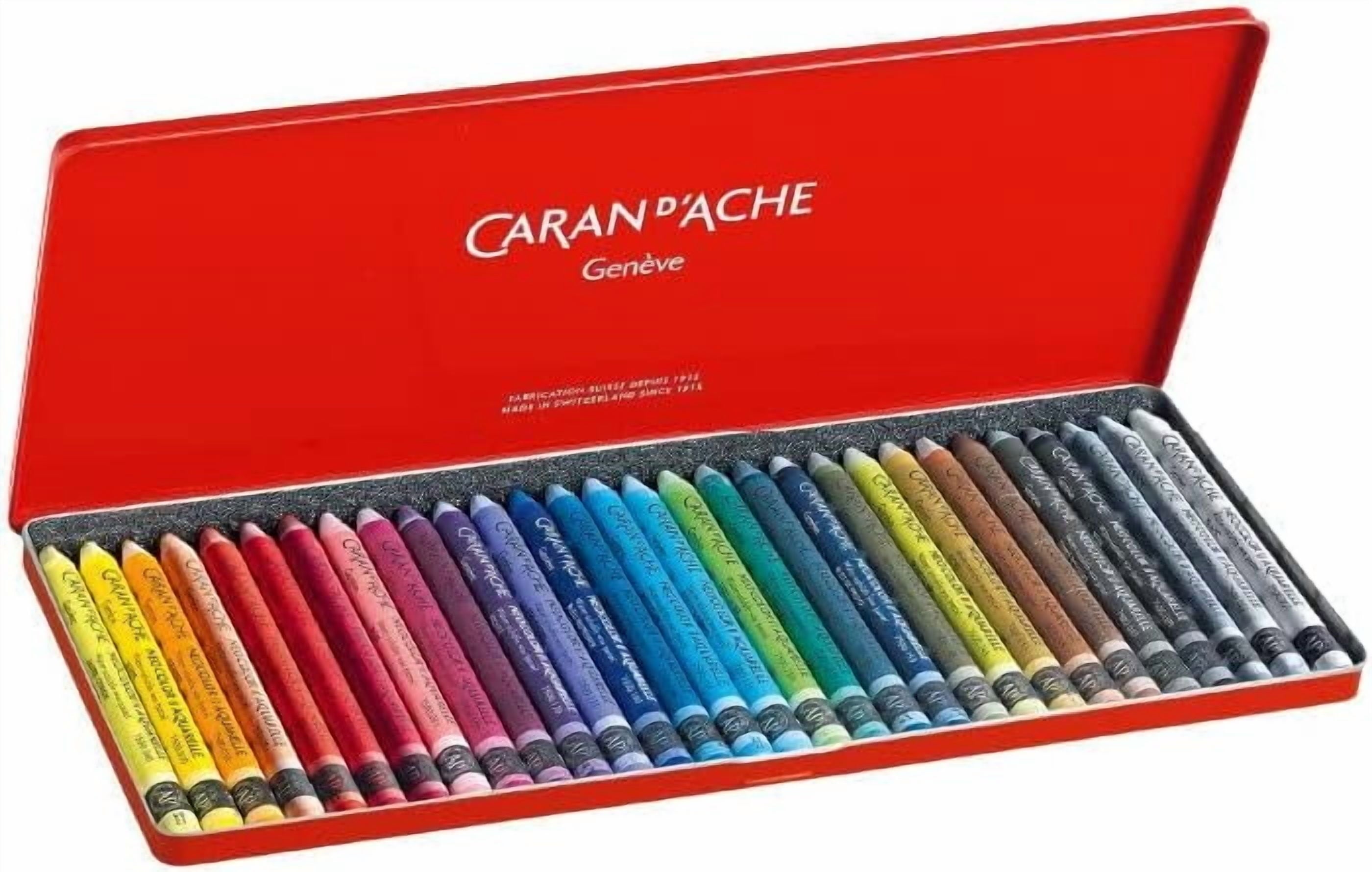 Classic Neocolor II AQUARELLE Water-Soluble Pastels, 40 Colors