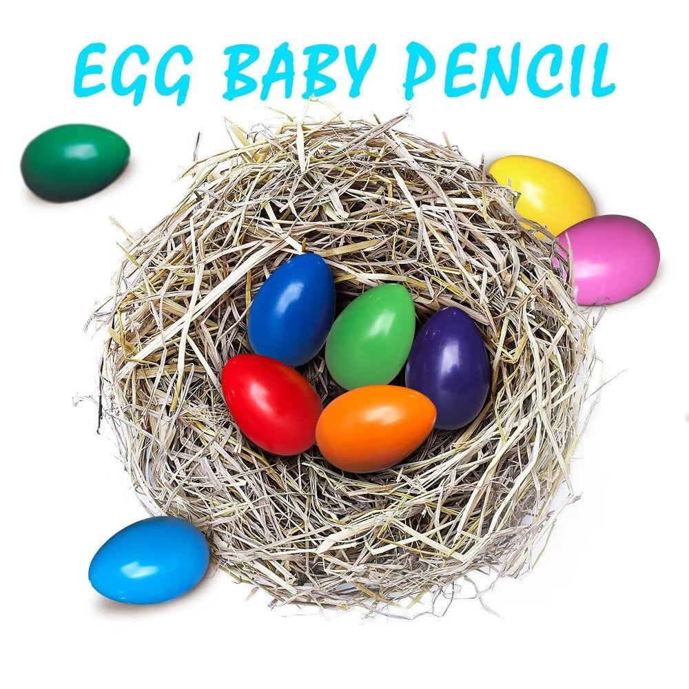 Adofi Easter Egg Toddler Crayons, 9 Colors