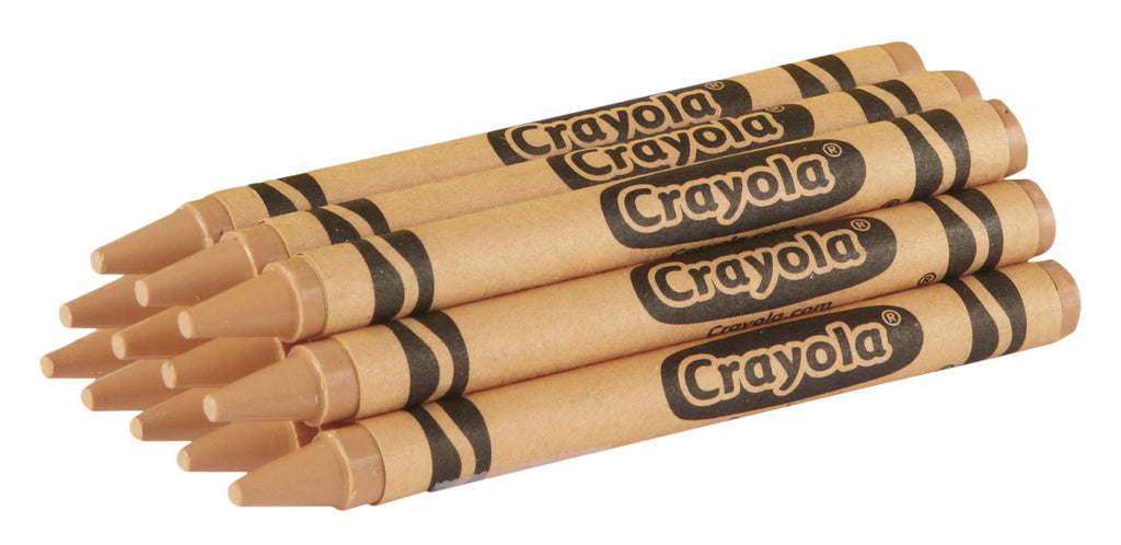Bineysmith 52-0836-033 Bulk Crayons&#44; Peach - Box of 12