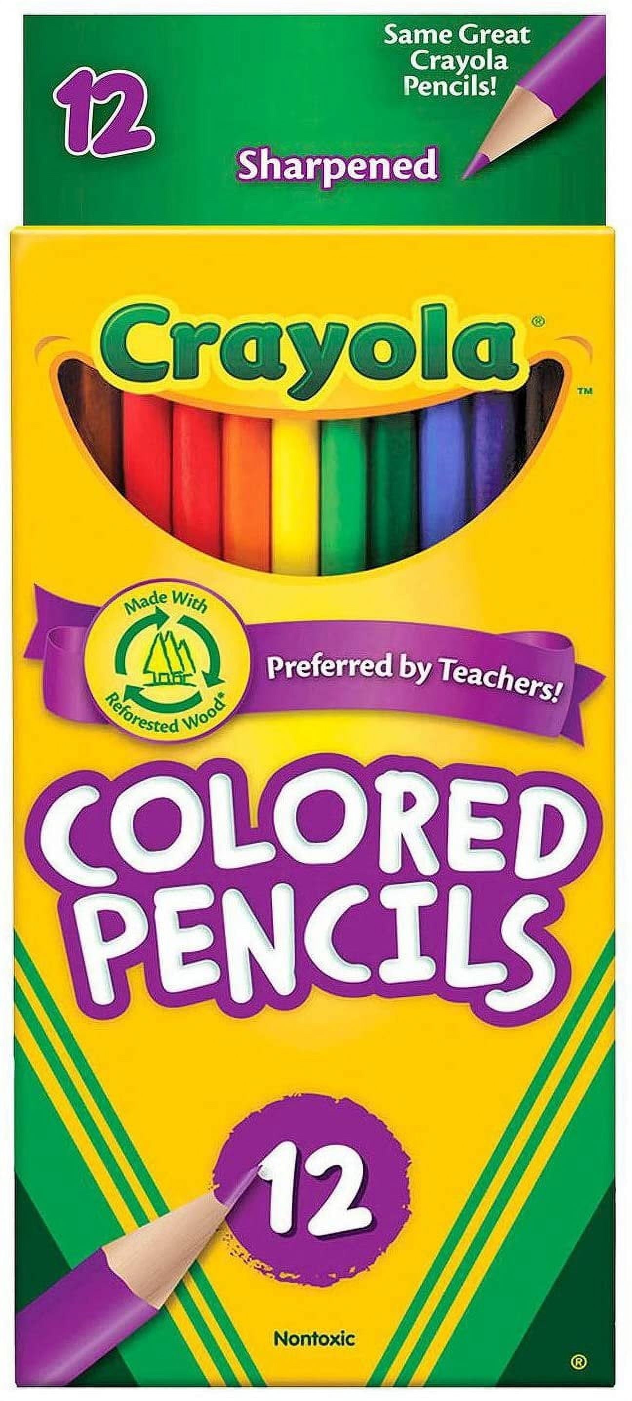 Crayola Classic Bundle: 3 Items - Crayons, Markers, Colored Pencils