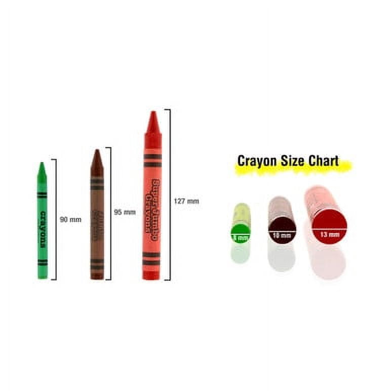 BAZIC 12 Color Premium Jumbo Crayons [2519]