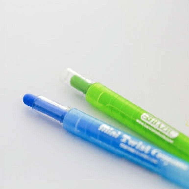 BAZIC 10 Color Mini Propelling Crayons [2505] [2505]