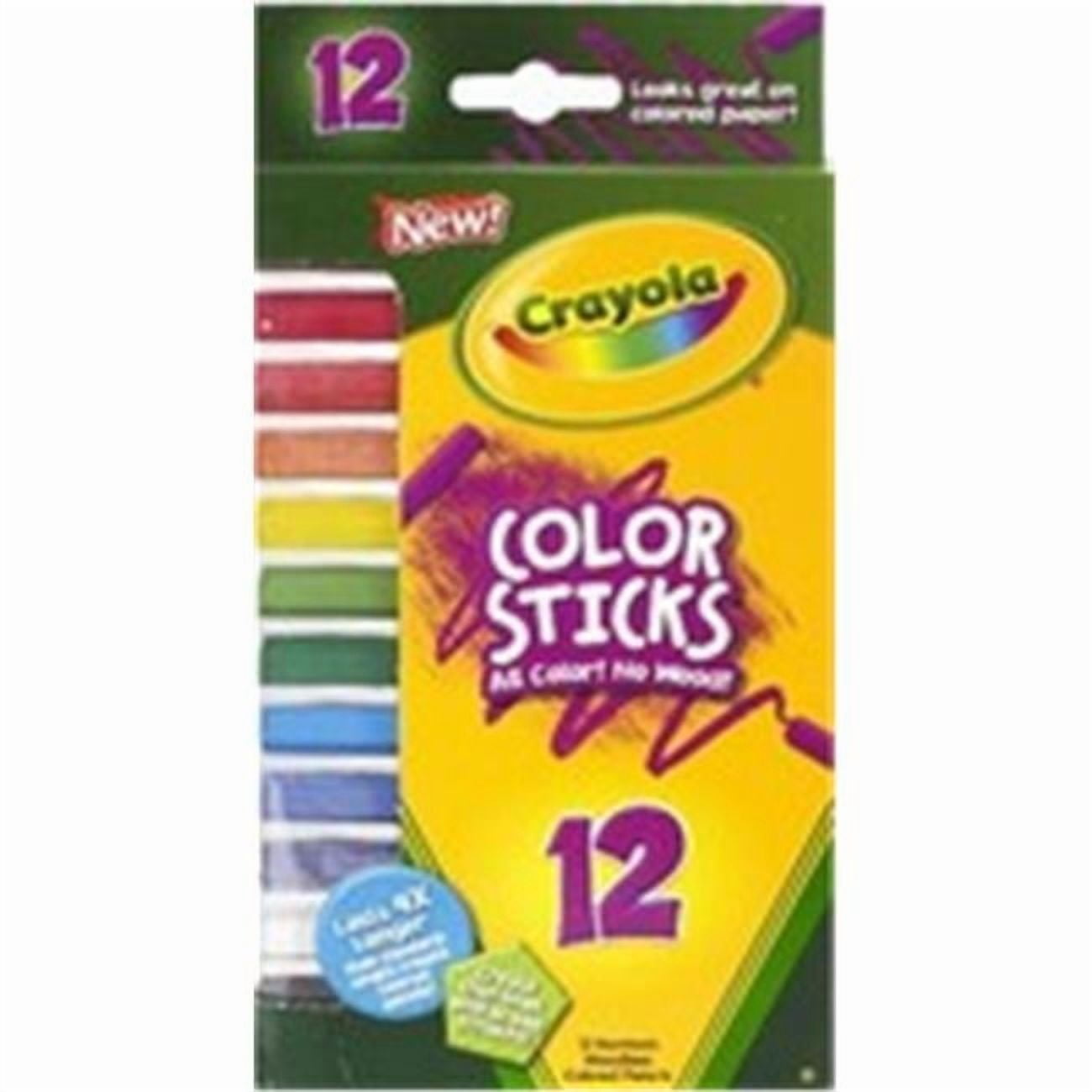 Art Supplies  Crayola Color Sticks 12 Pack