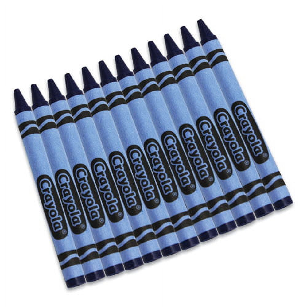 Bulk Crayons, Blue, 12/box | Bundle of 2