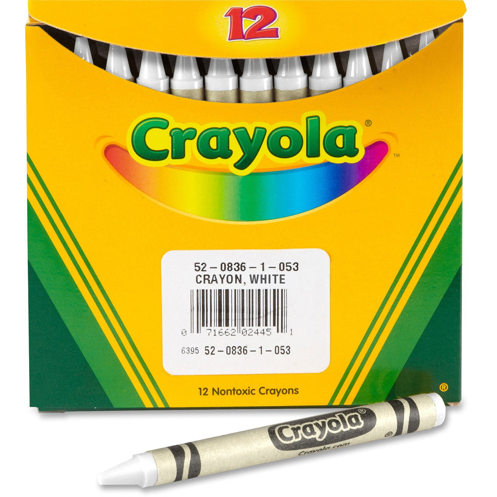 Bulk Crayons, White, 12/box | Bundle of 5
