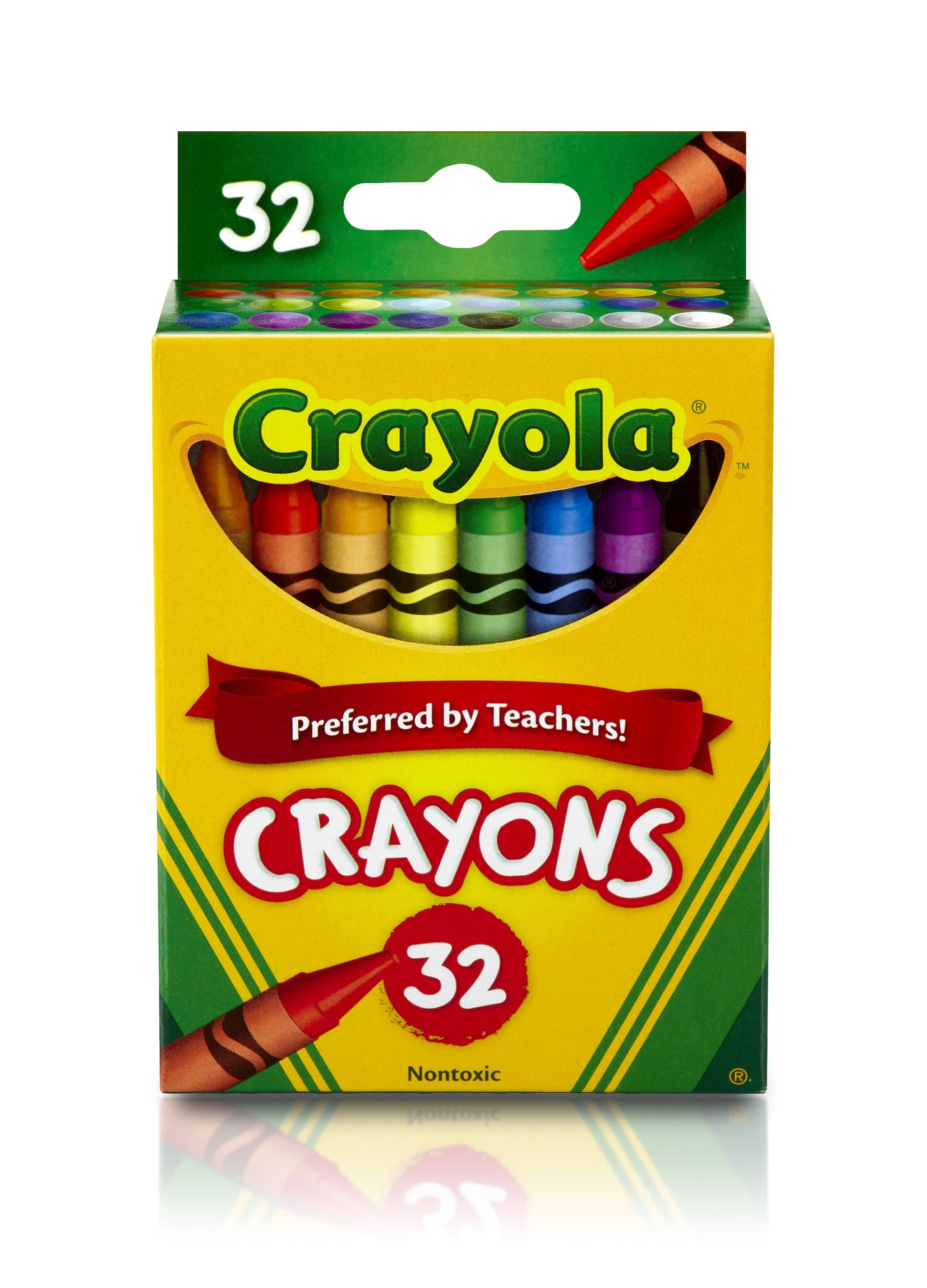 Crayola Classic Crayons, 32 Ct, Back to School Supplies, Teacher Supplies, Assorted Colors