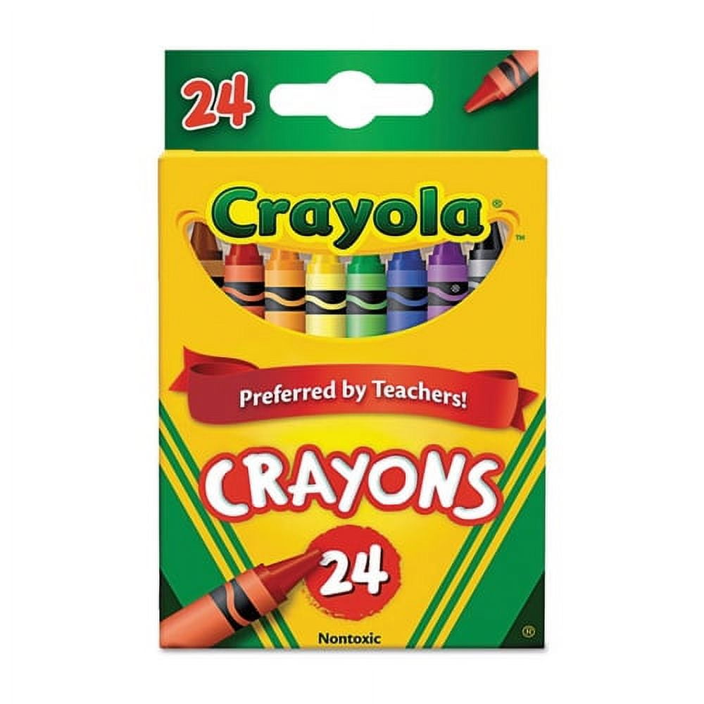 Crayola Regular Assorted Multicolor Crayons (24 Count)