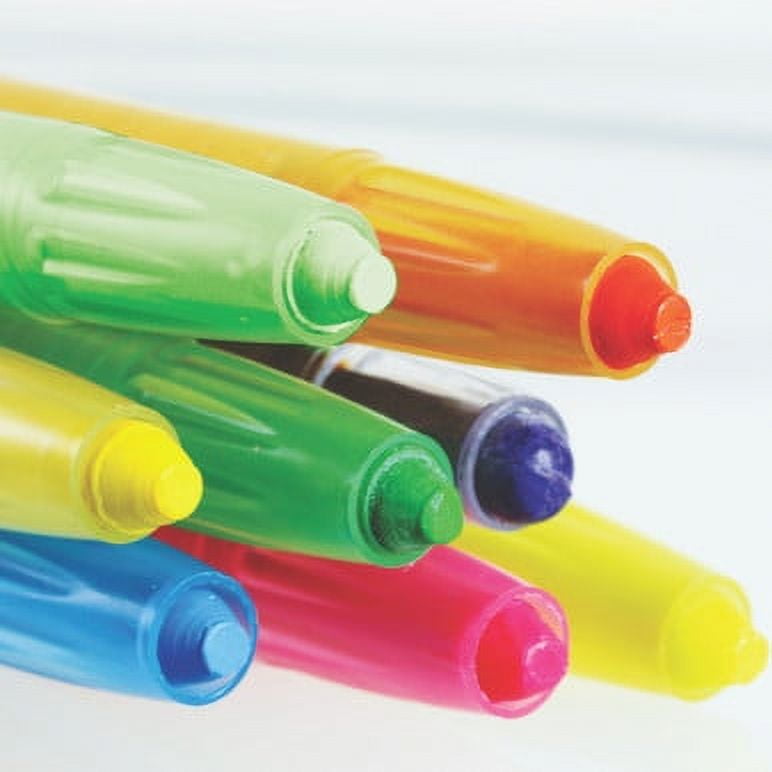 BAZIC 10 Color Mini Propelling Crayons [2505] [2505]