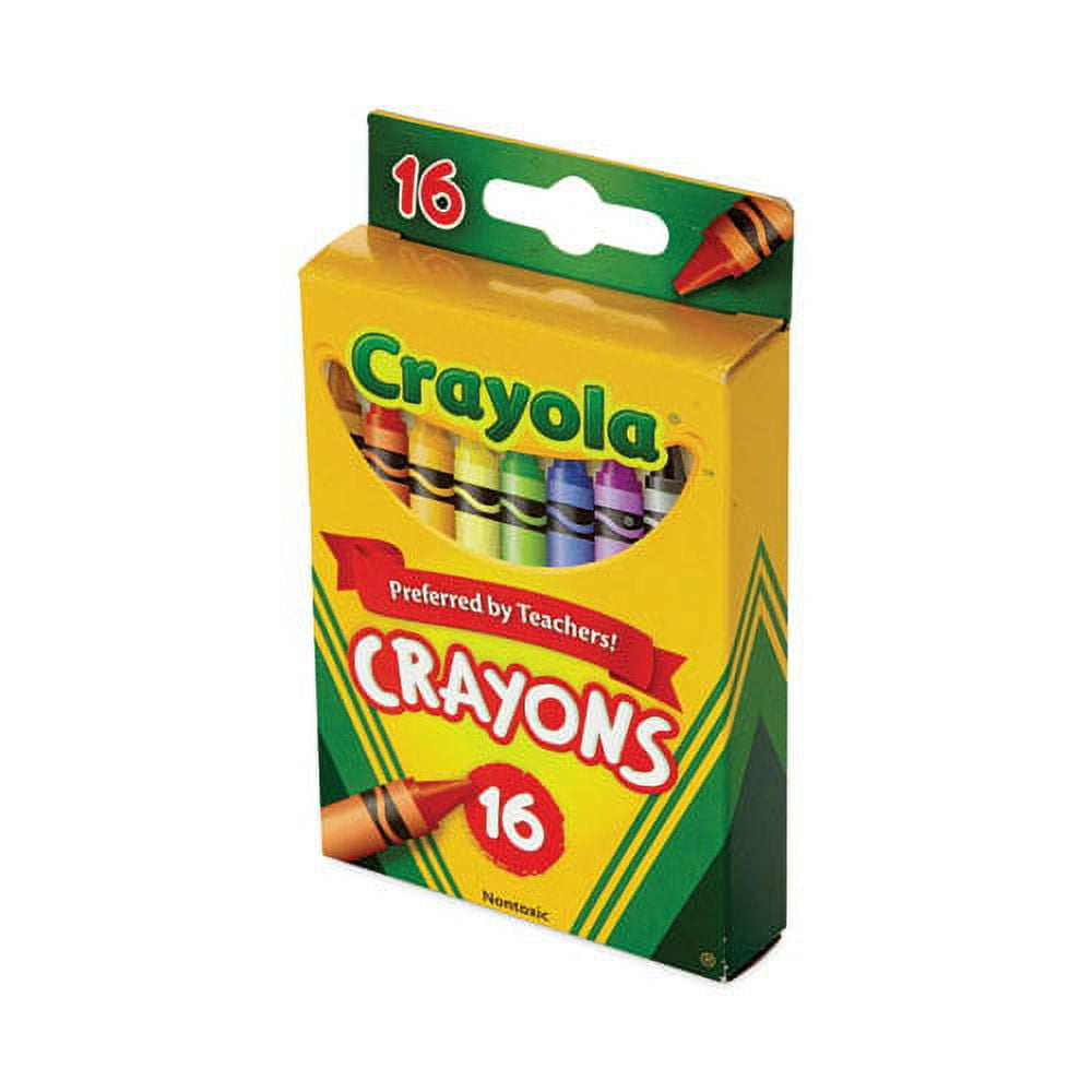 Classic Color Crayons, Peggable Retail Pack, 16 Colors/pack | Bundle of 2 Boxes