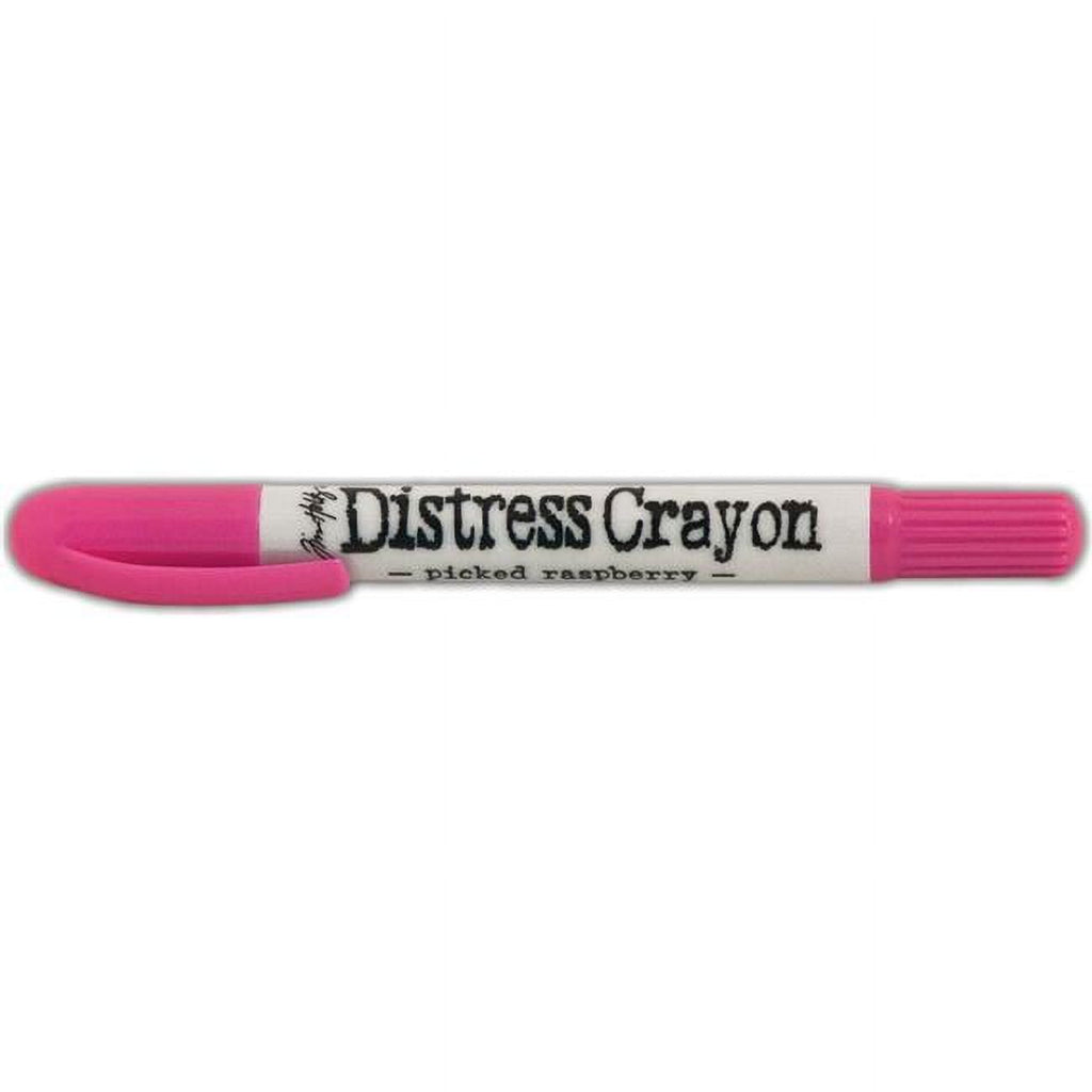 (2 pack) Ranger TDB-48749 Tim Holtz Distress Crayons - Picked Raspberry