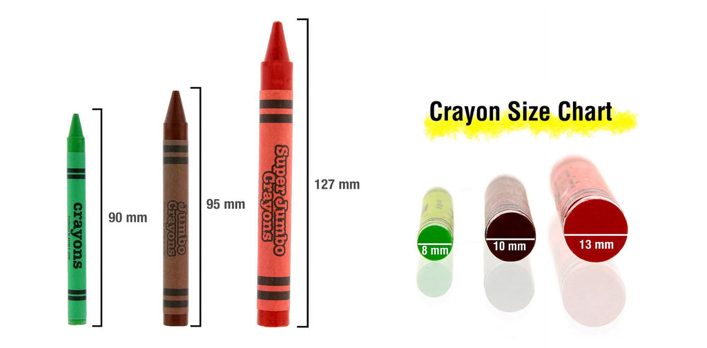BAZIC 8 Color Premium Jumbo Crayons [2518]