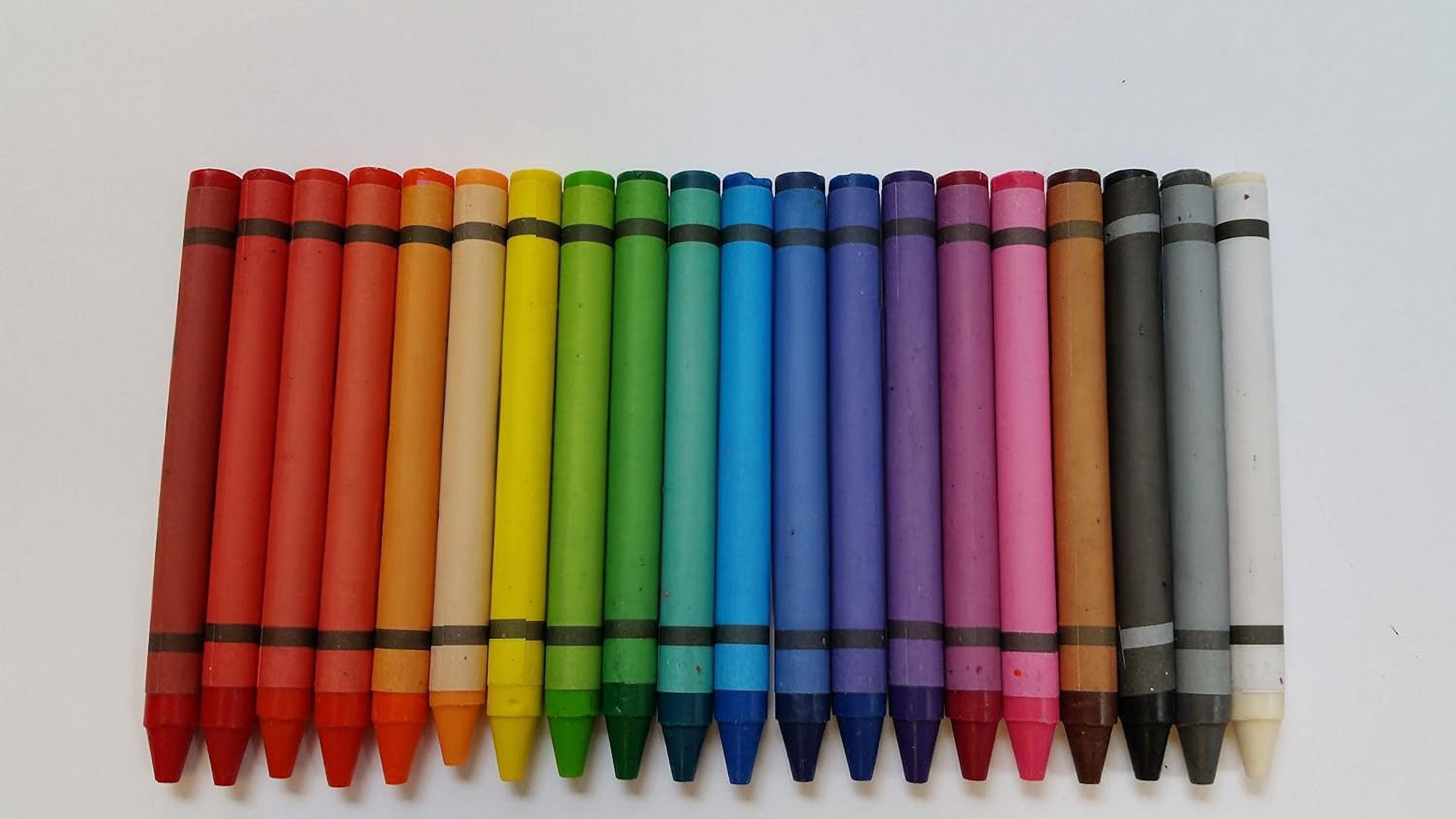 25 Pack of Crayons Containing 20 Crayons Per Box for Coloring - 500 Count Crayons Total