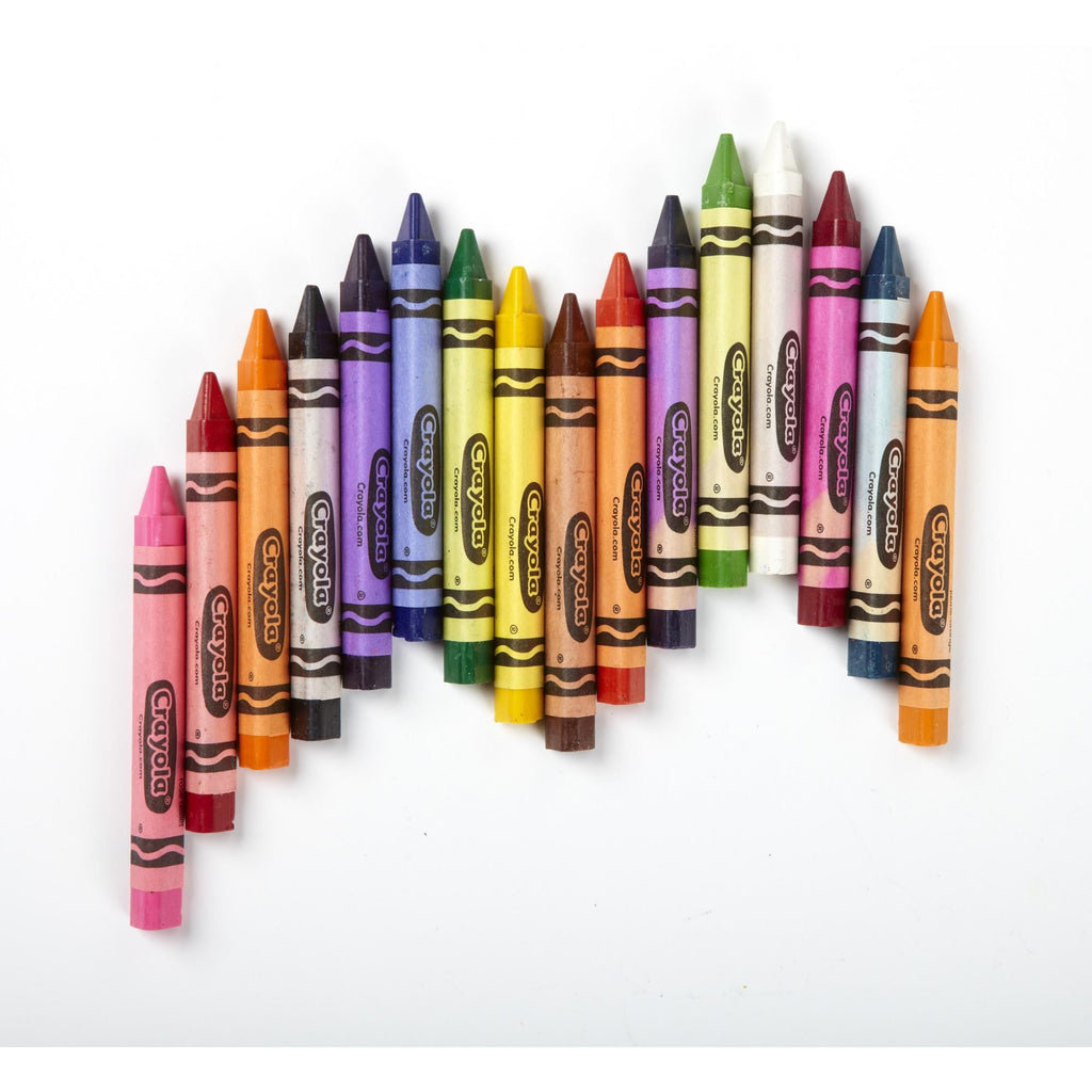 Crayola Bulk Pack Triangular Shaped Crayons, 16 Colors, 256-Count