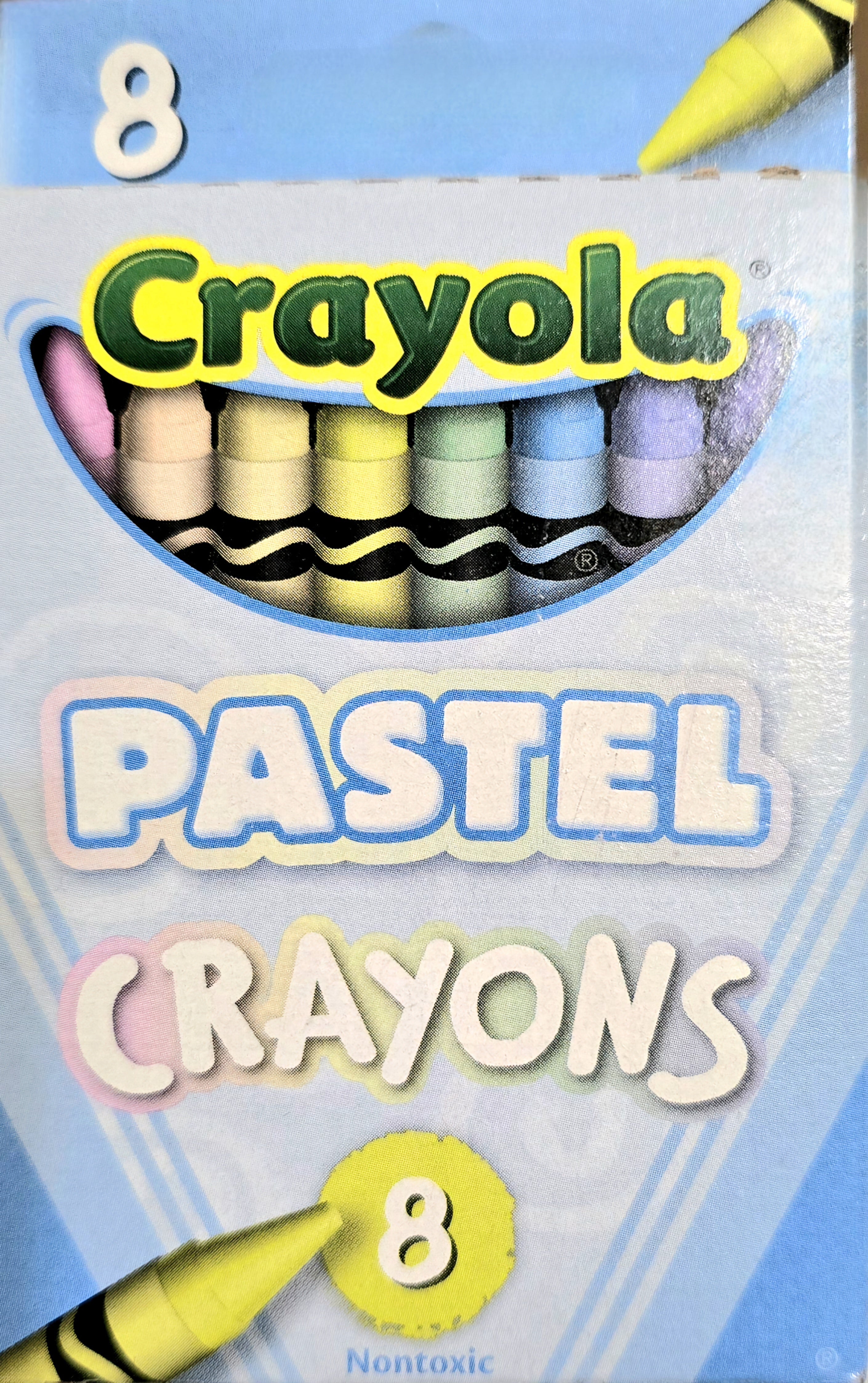 Bundle of Limited Edition Crayola Crayons - Neon & Pastel - 8 Pack Each - 16 Crayons Total