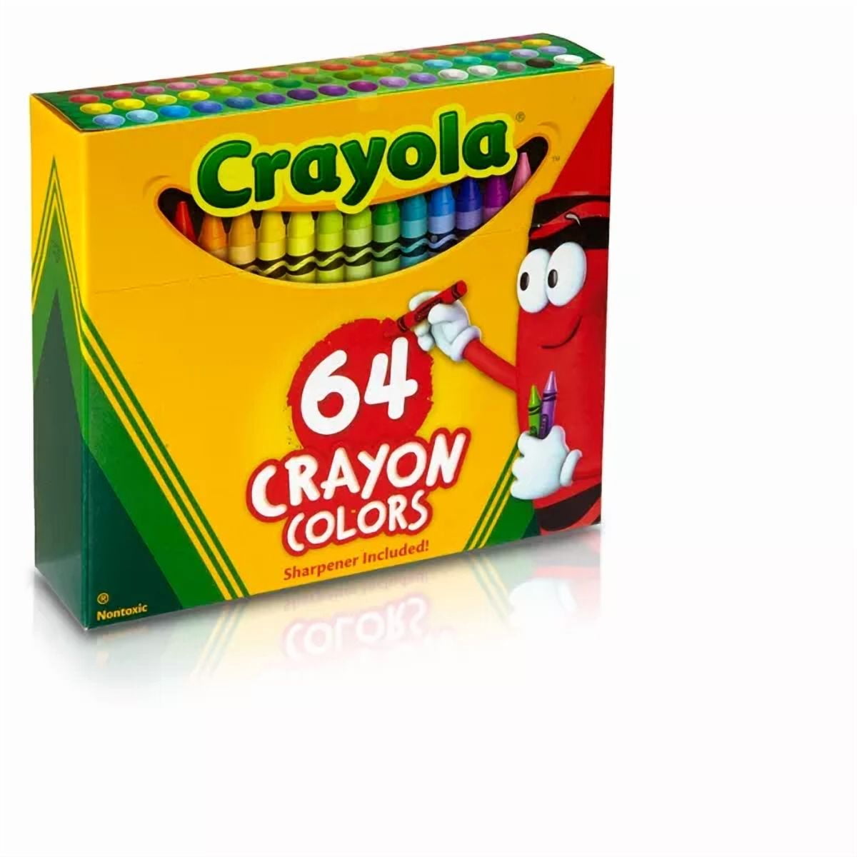 64ct Classic Crayons with Sharpener